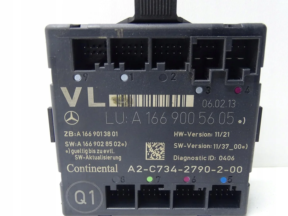Module Deur Links Voor Mercedes A1669005605 image 3