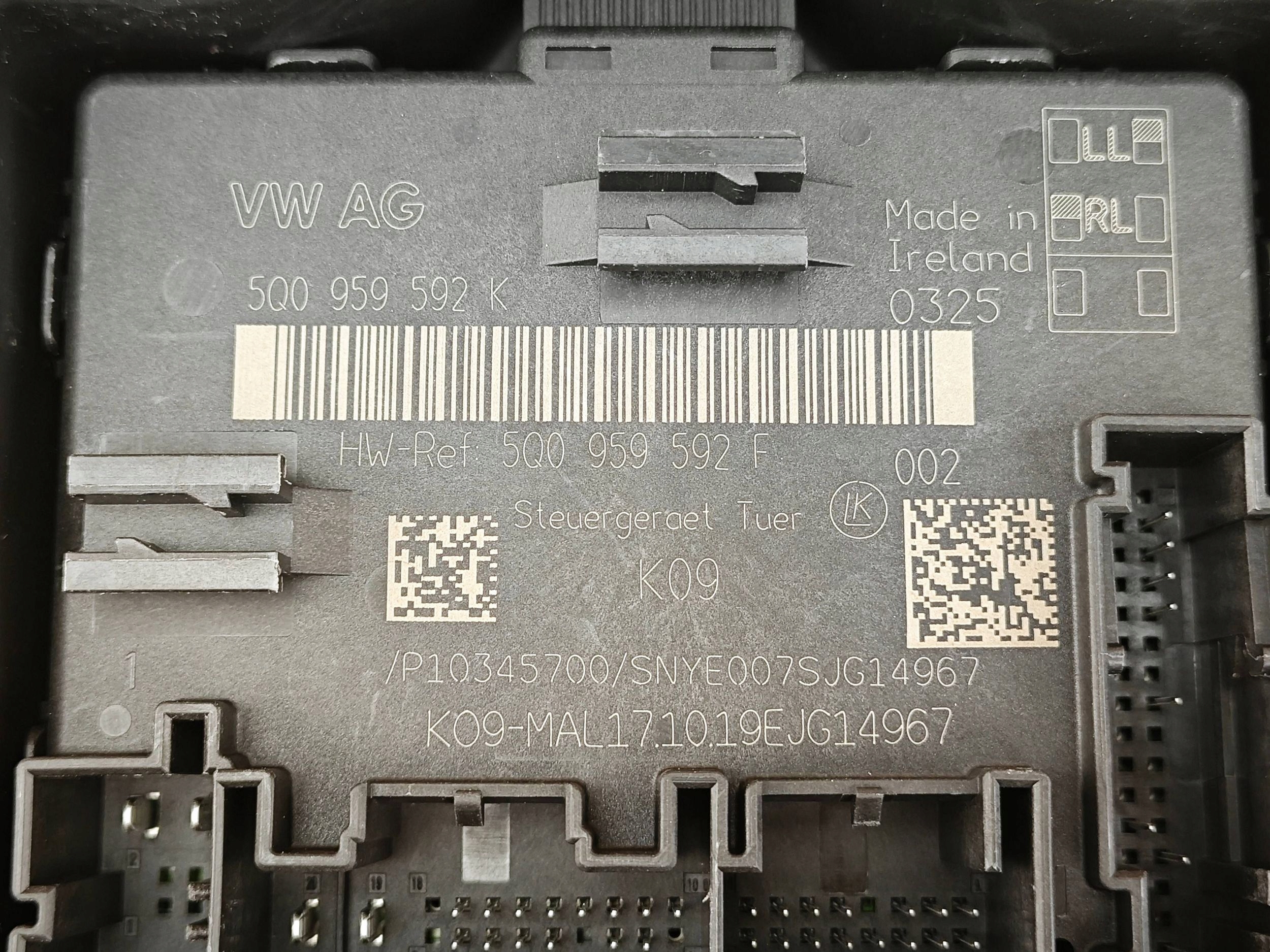Module de porte Audi Q3 II F3 5Q0959592K image 3
