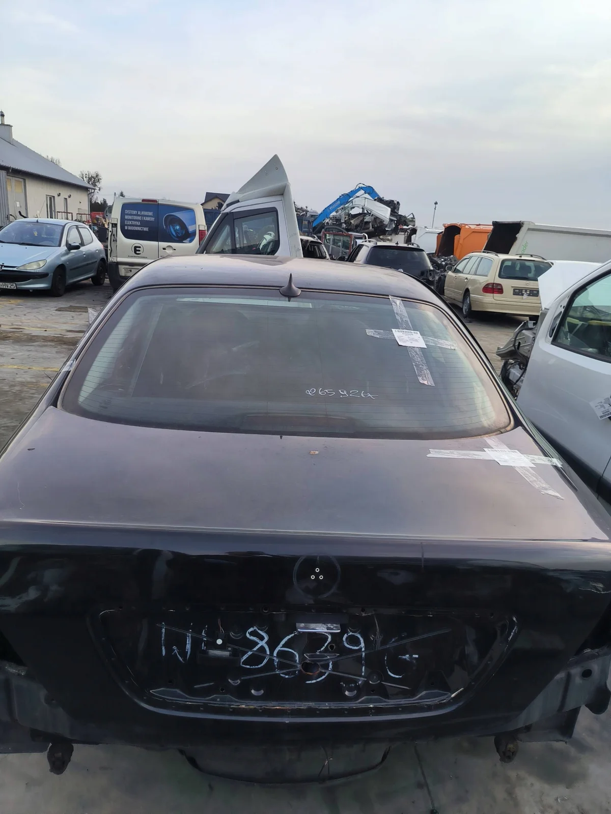 KLAPA BAG. MERCEDES S-KLASA W220 LIFT