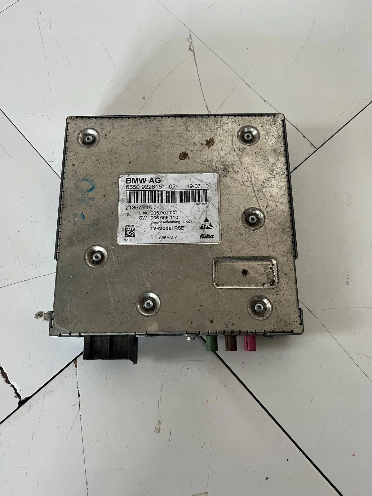 TV-Modul BMW F10 F11 9228151 Gebraucht