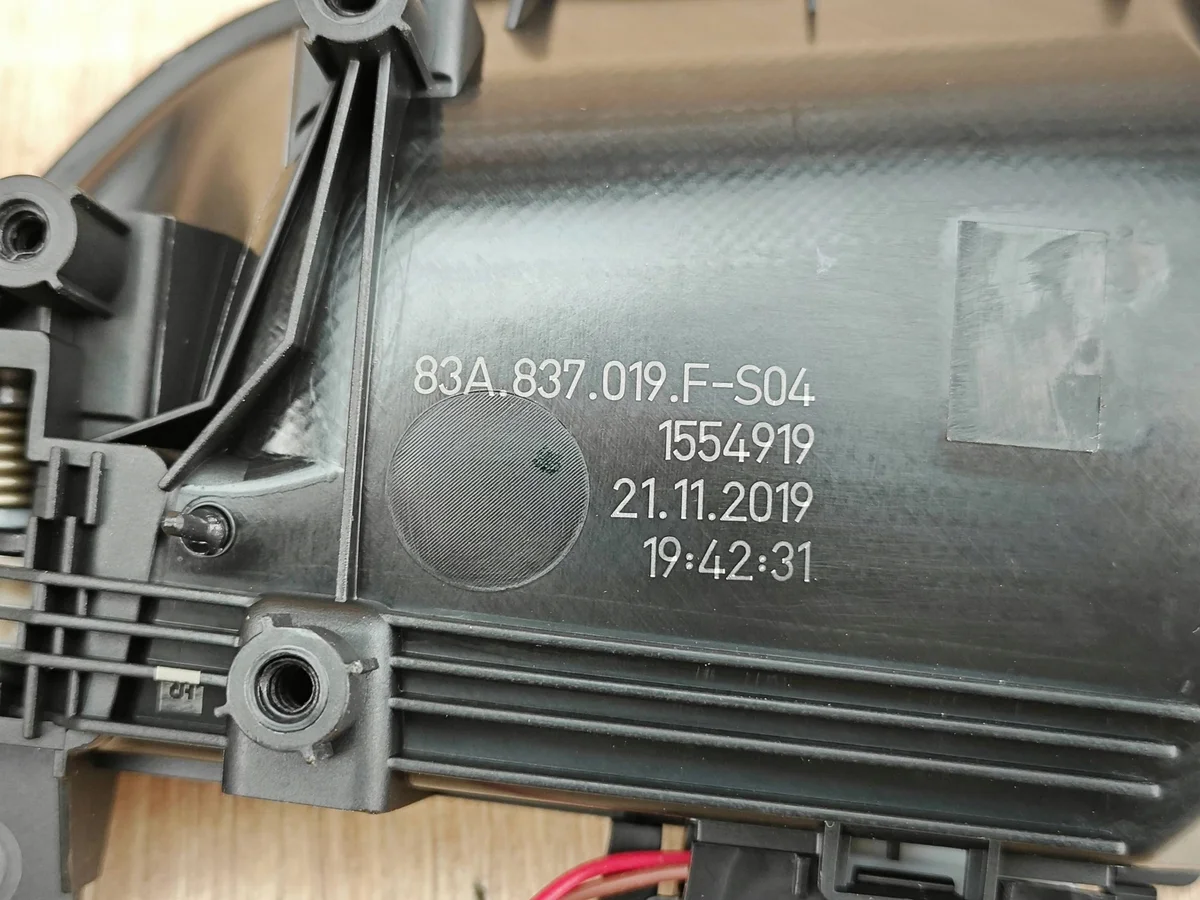 Poignée intérieure éclairée Audi Q3 F3 Gauche image 4