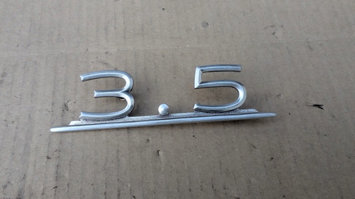 Emblemat 3,5 Mercedes W108 W111 W116