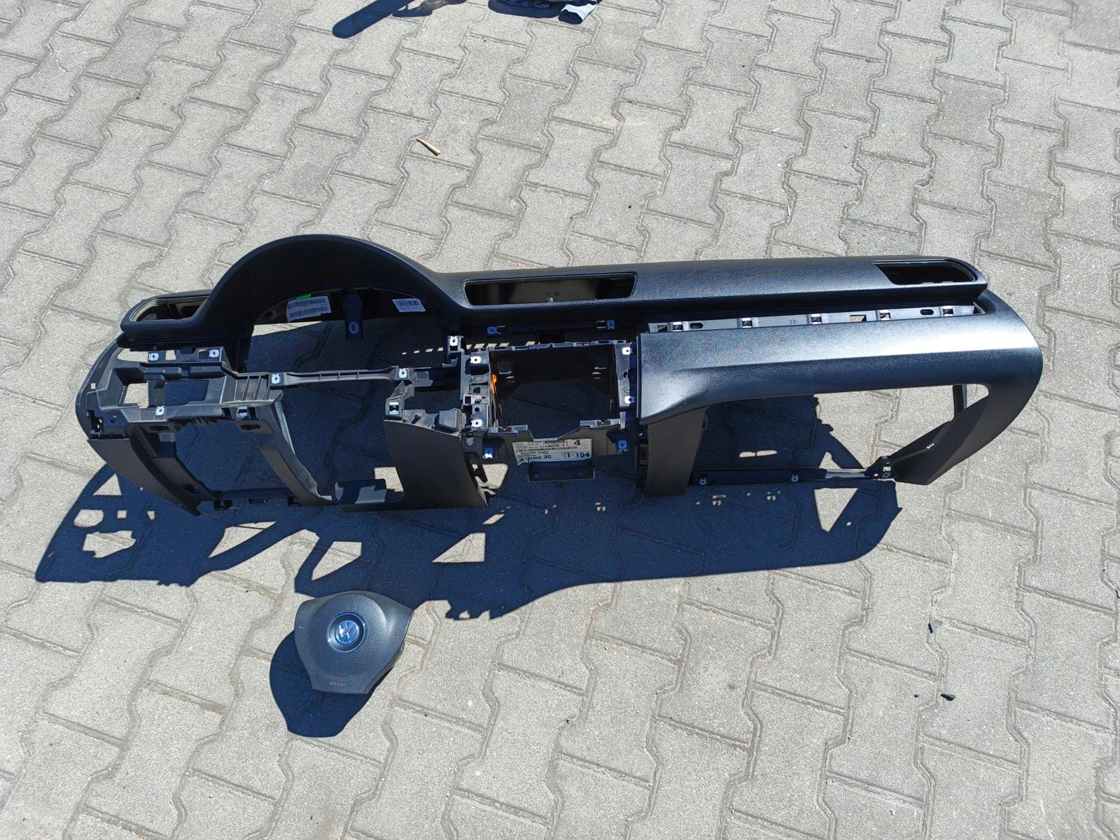 Deska konsola poduszki AIRBAG VW PASSAT B7 image 2