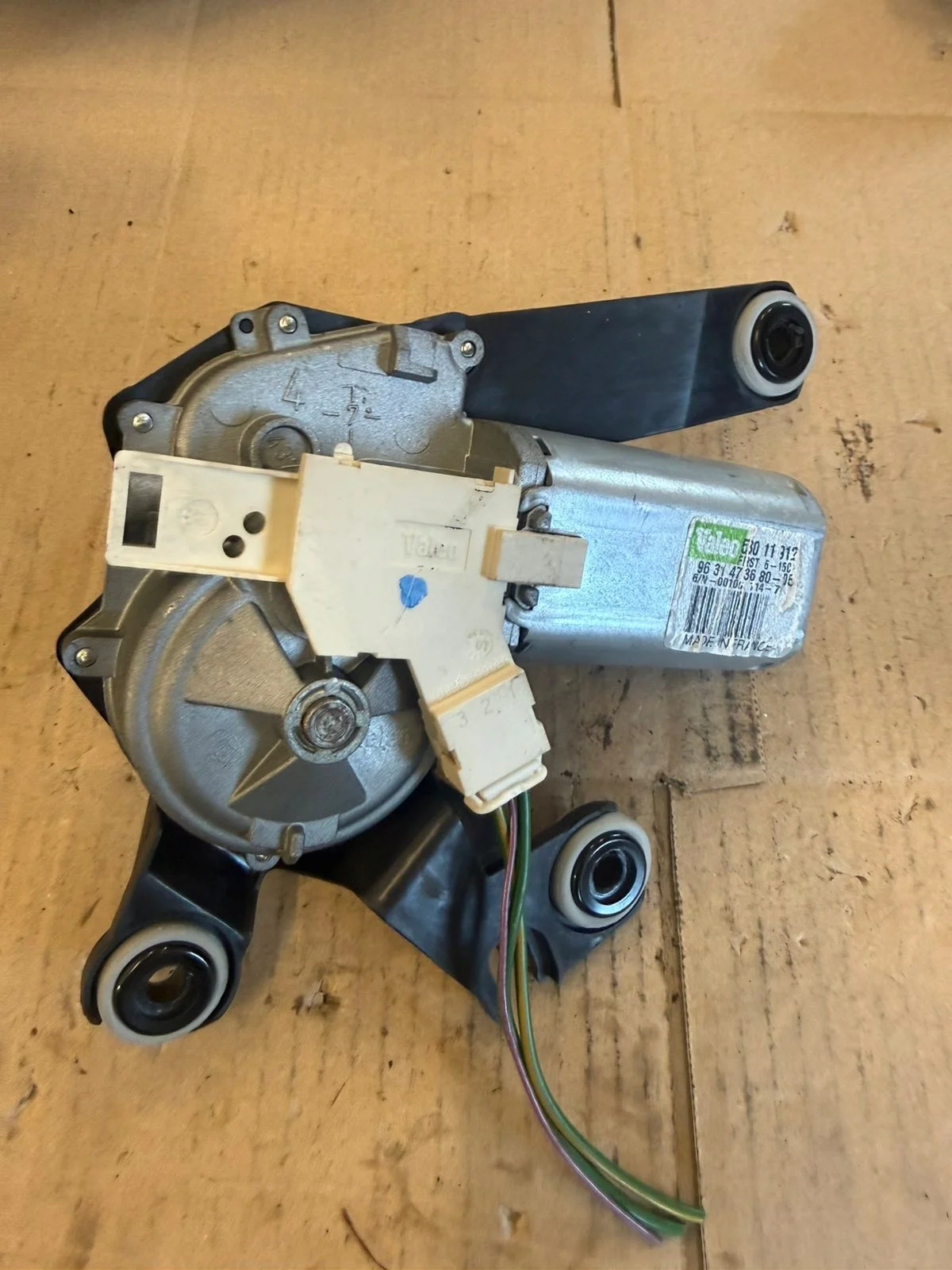 2006 Citroen Xsara Picasso Torkarmotor