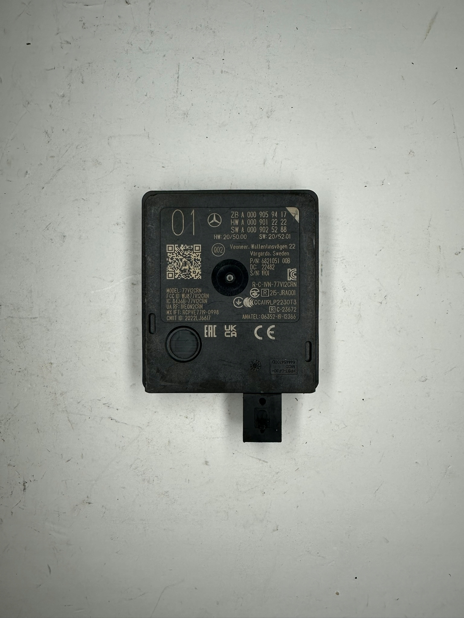 Radar-Sensor hinten Mercedes A0009059417 image 3