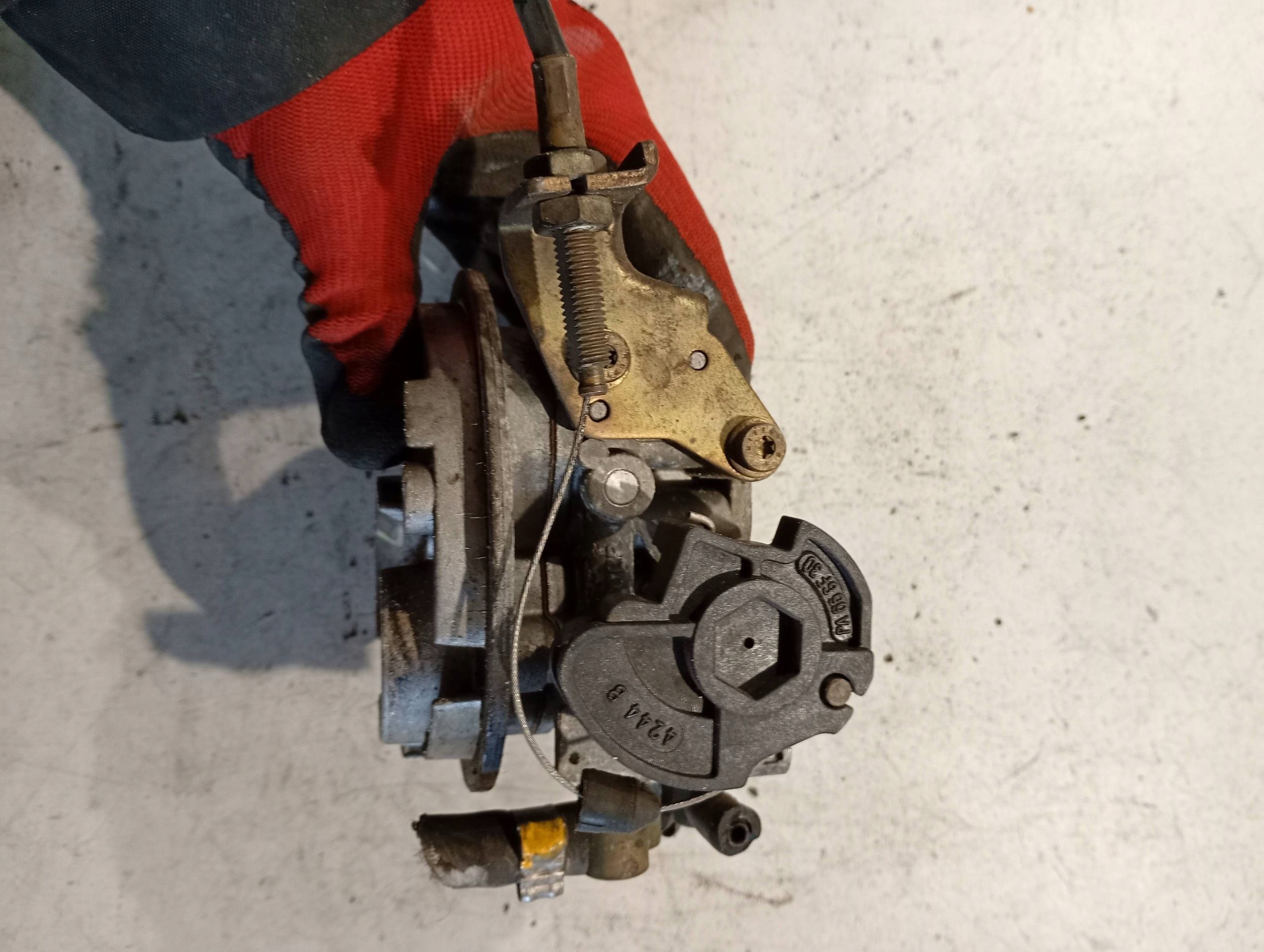 Vergaser Lancia Delta 7768179 Gebraucht image 6