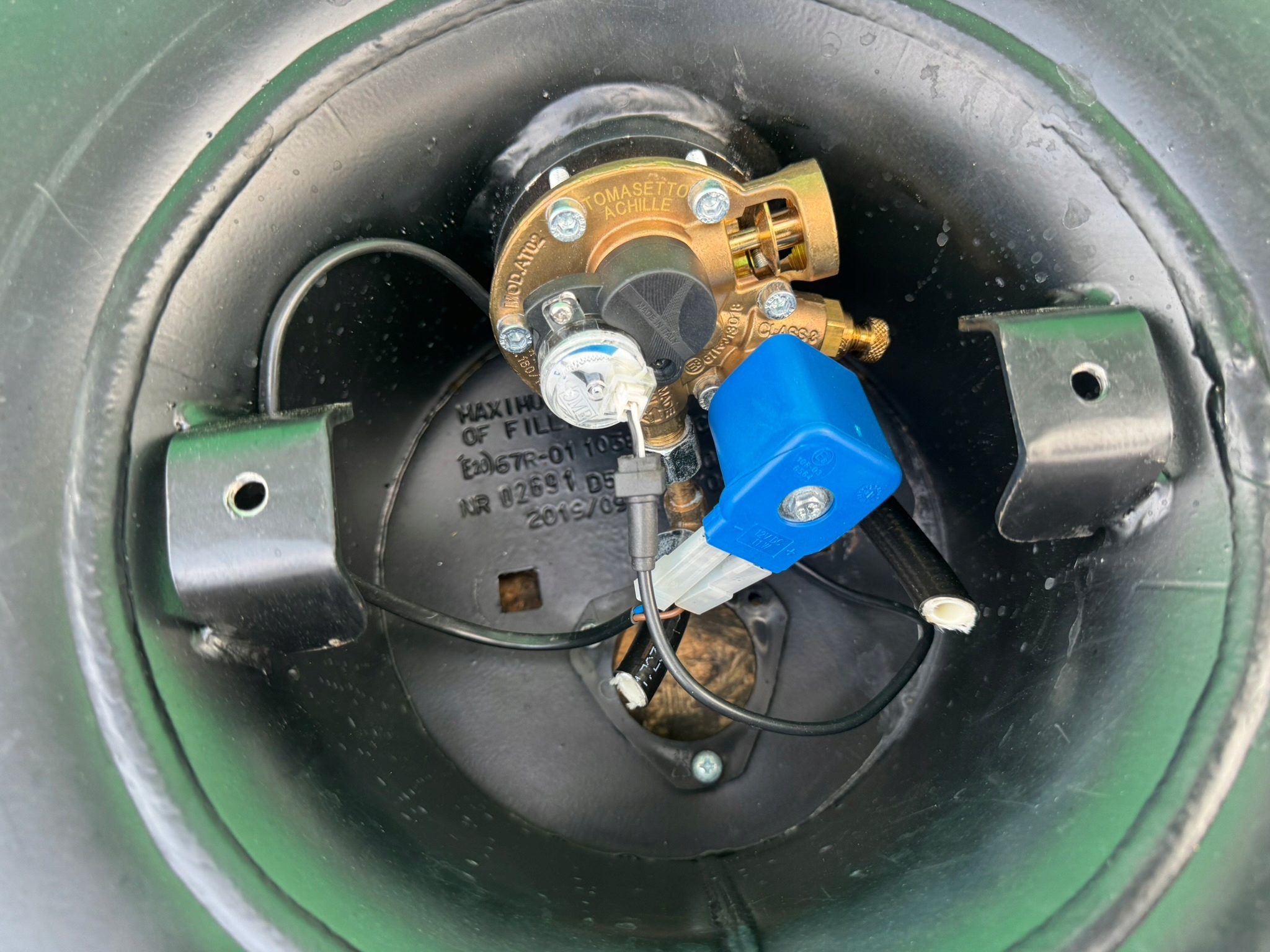 LPG-pullo GZWM 33L + venttiili, käytetty image 3