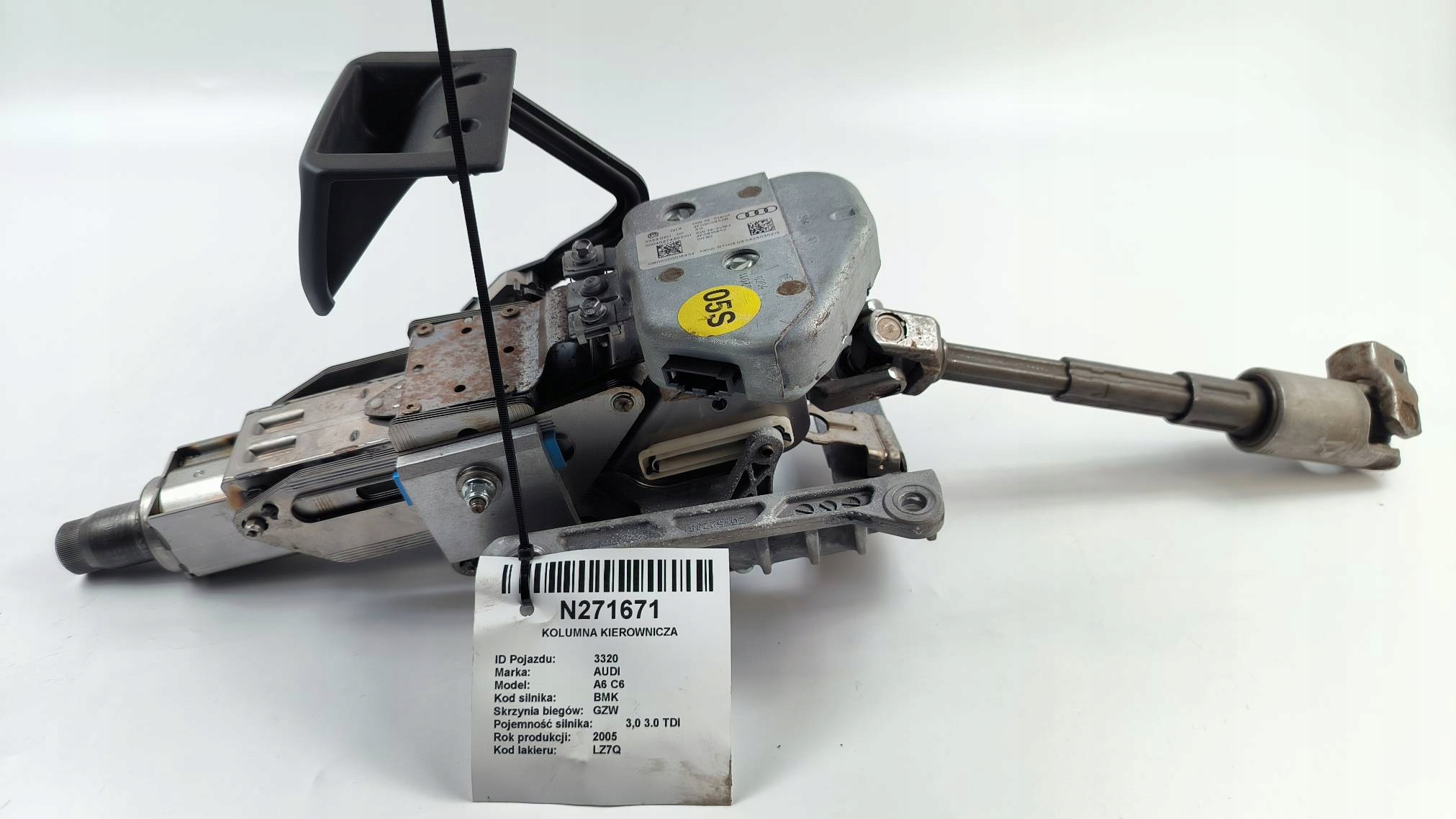 Audi A6 C6 Module blocage colonne 4F0905852B image 2
