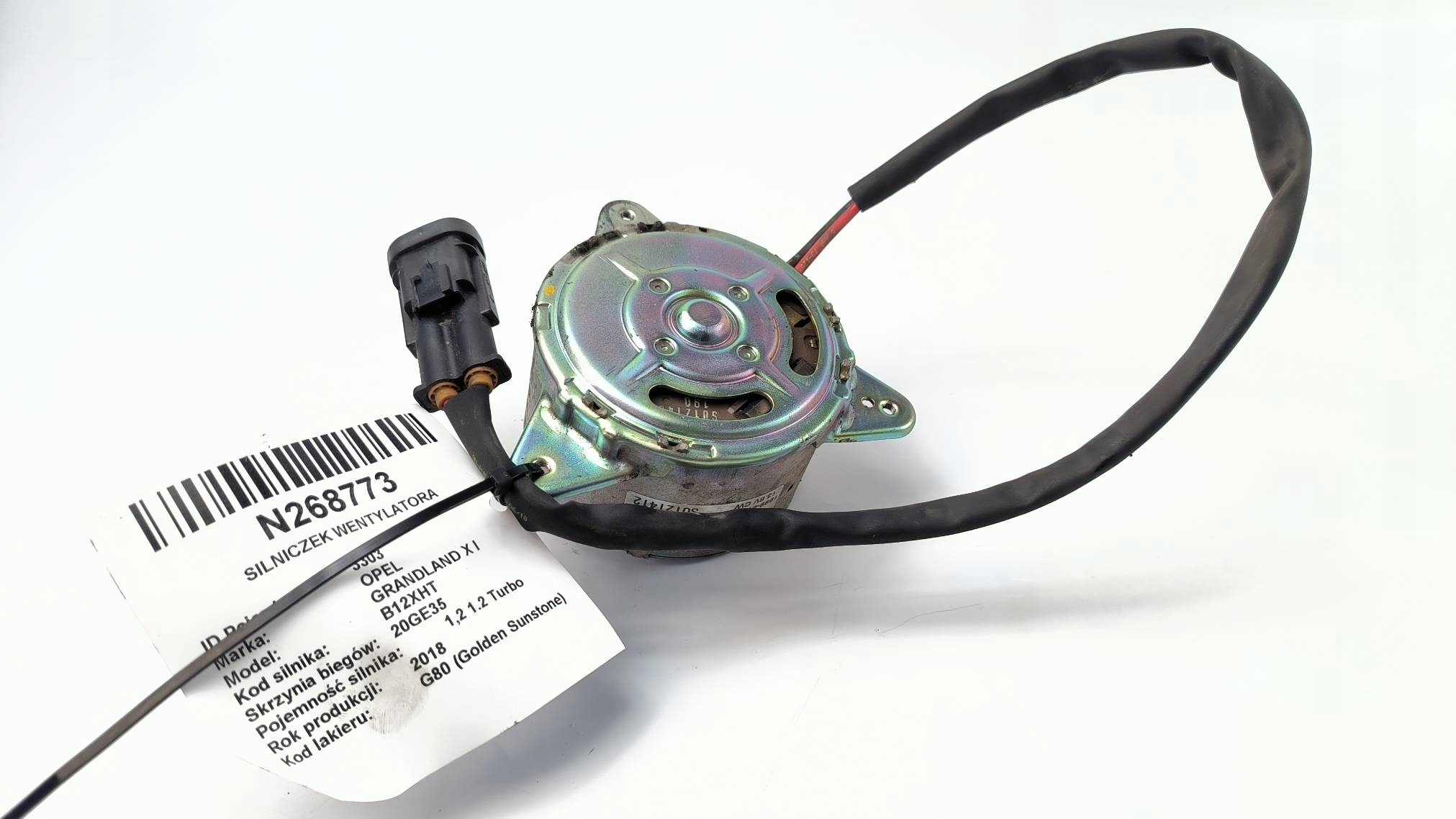 Ventilatormotor 5YY0591EP Opel Grandland X I image 2