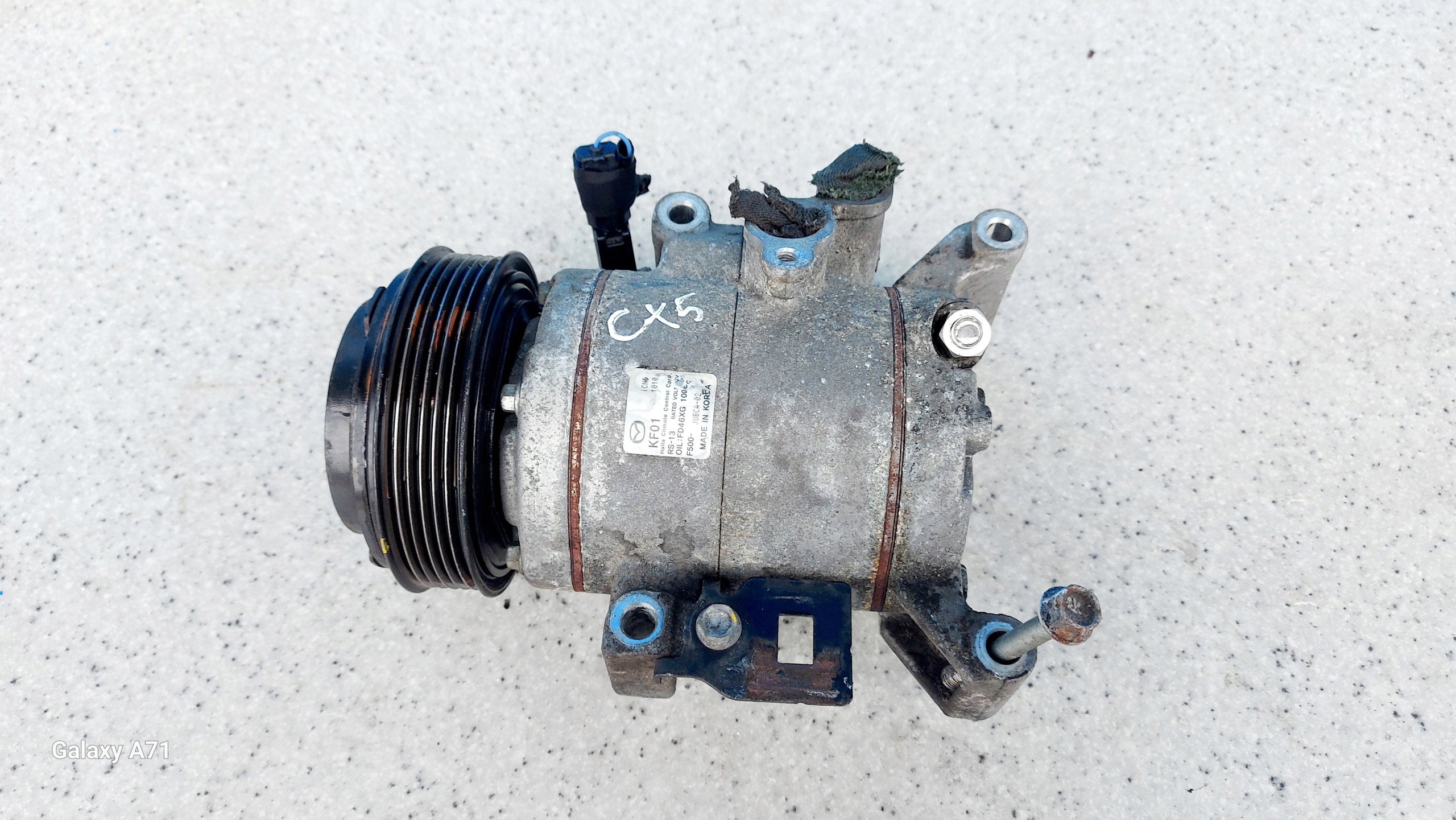 MAZDA CX-5 I 2.2 D COMPRESSEUR CLIM F500-JUBCA-02 image 2
