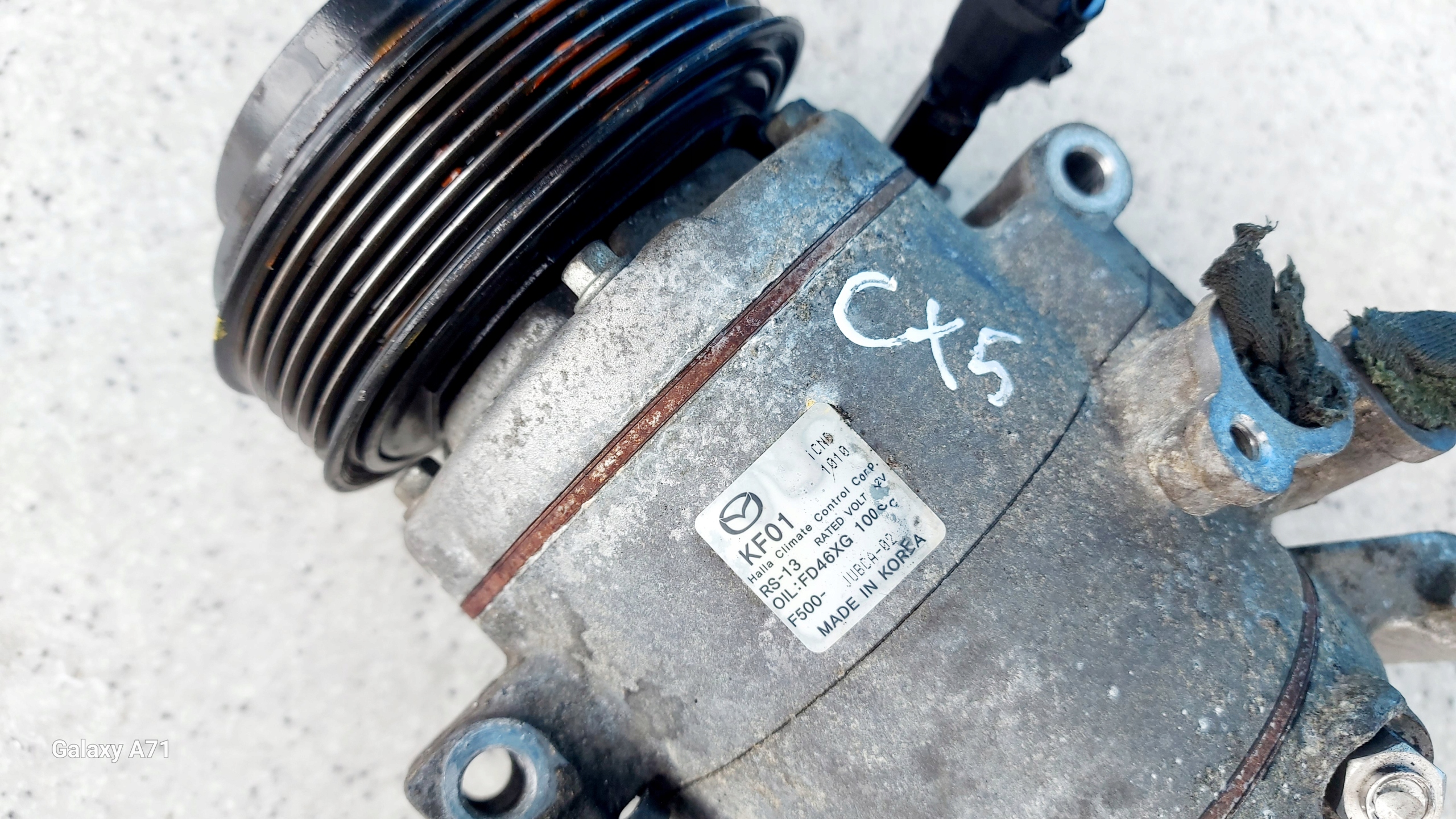 Mazda CX-5 I 2.2 D Compressor Ar Condicionado F500-JUBCA-02