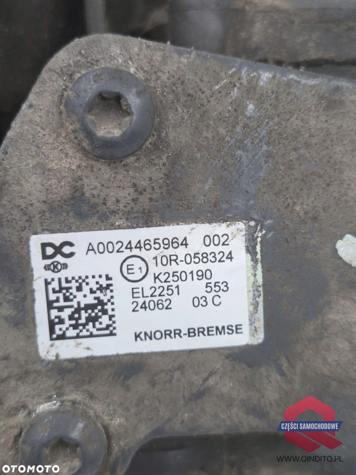 Base do secador Mercedes Actros MP5 A0024465964 image 4