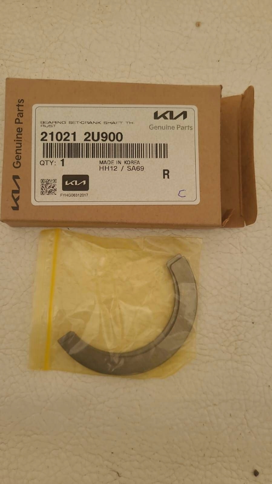 Wellen-Anlaufscheibe 1.6 CRDi KIA HYUNDAI 21021U2900 image 2