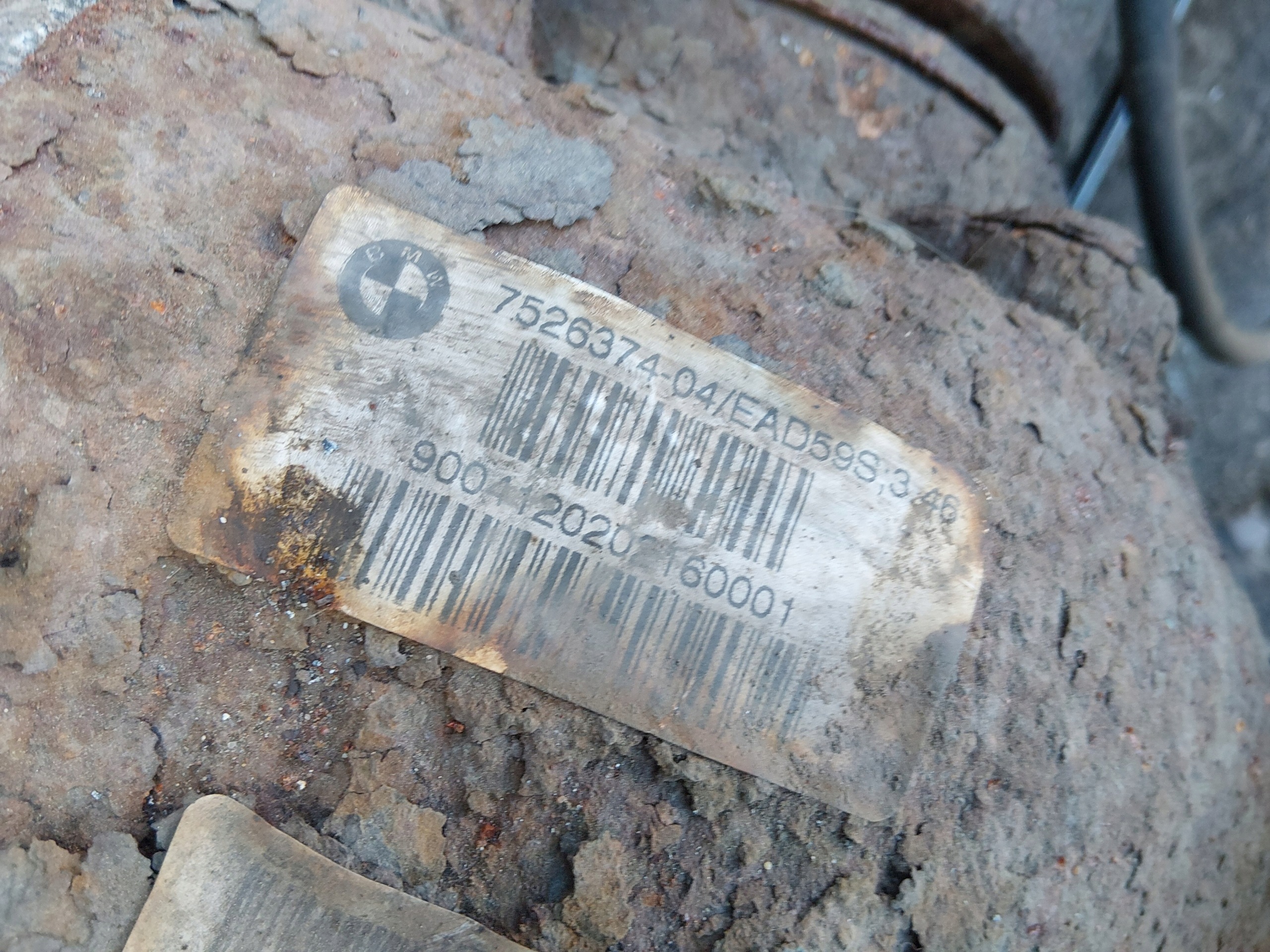 BMW 6 Series Taka tasauspyörästö 7526374