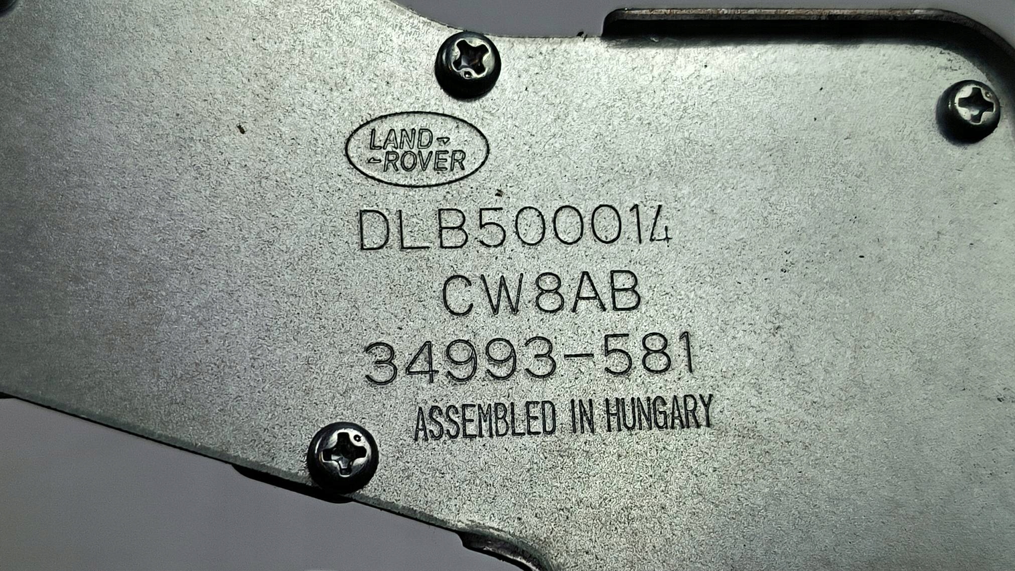 Moteur d'essuie-glace arrière 34993-581 Land Rover Range Rover Sport image 4