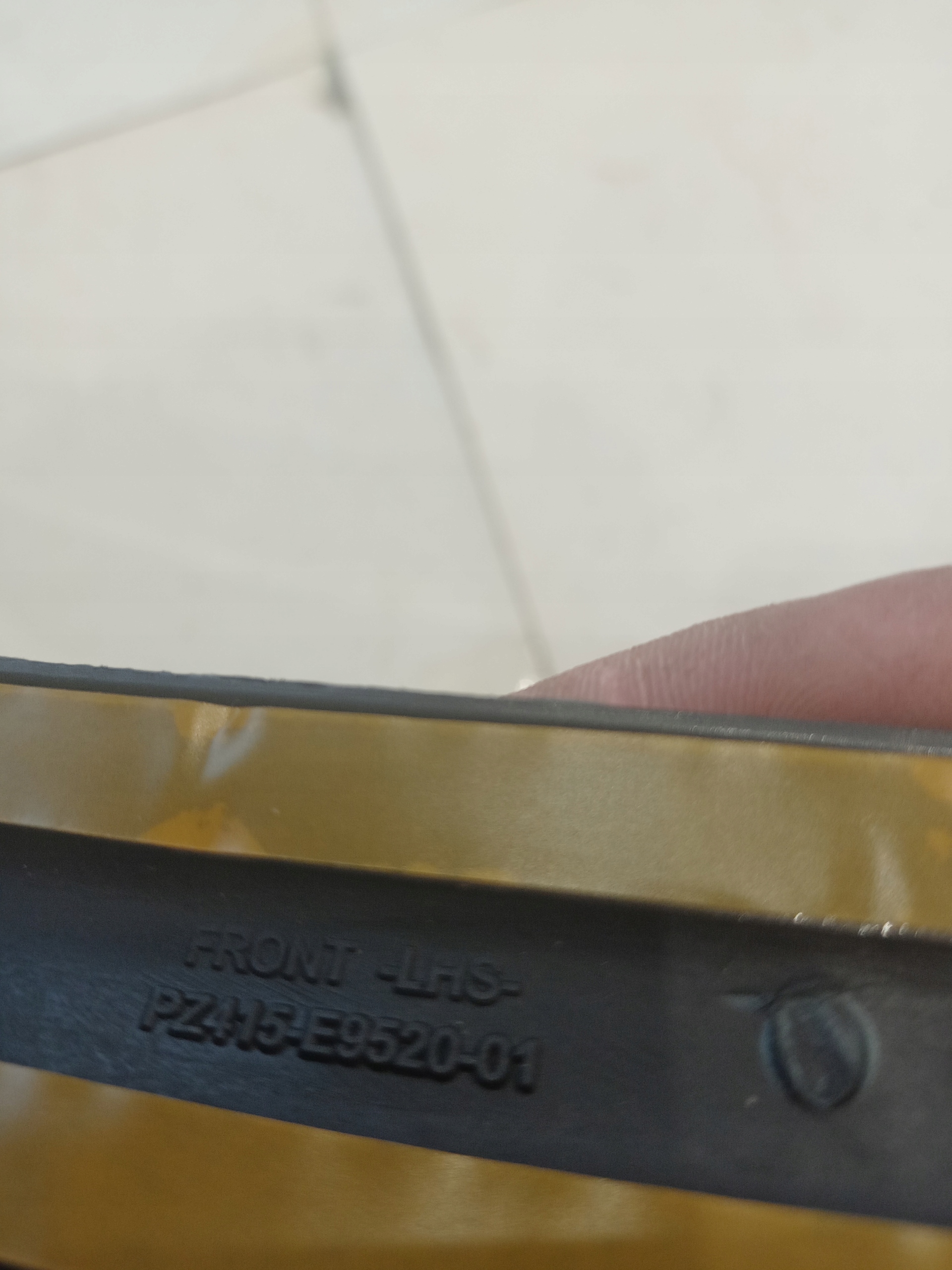 Front Bumper Protection Strip Left Toyota RAV4 IV PZ415-E9520-01 image 3