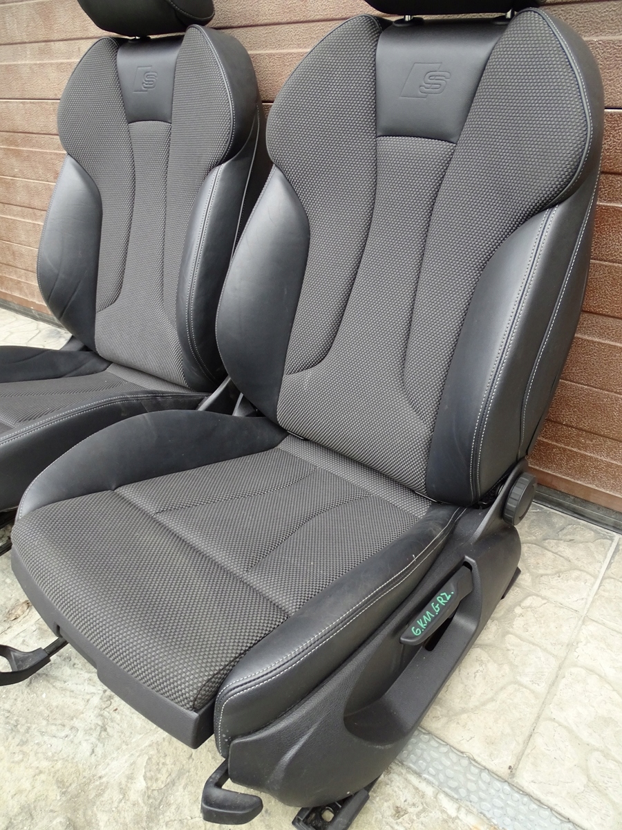 Audi A3 S3 8V S-Line Sitze Komplett Vorder+Hinten Gr. image 4