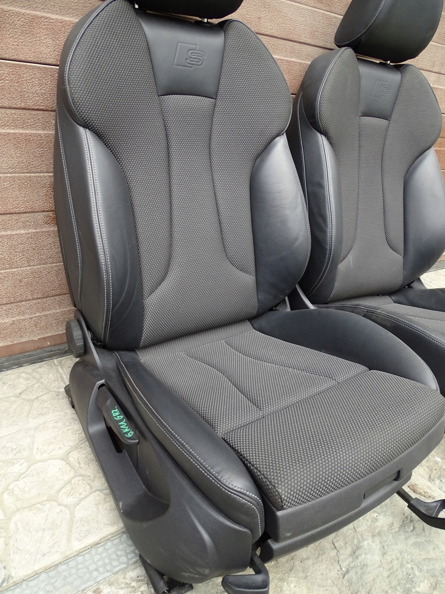 Audi A3 S3 8V S-Line Sitze Komplett Vorder+Hinten Gr. image 7