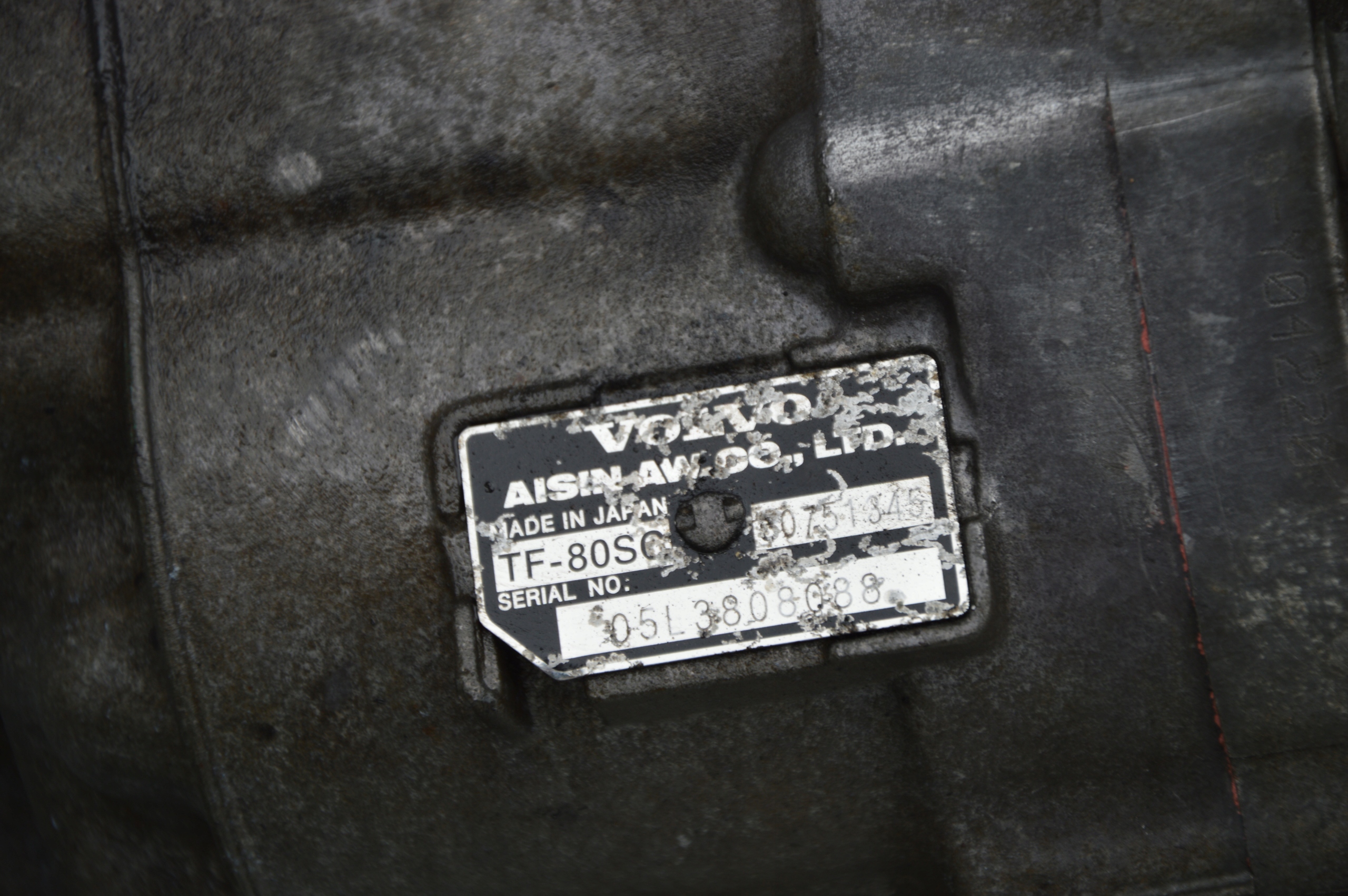 Getriebe Kupplung Volvo S60 S80 V70 2.4 D5 TF-80SC 30751345 image 3