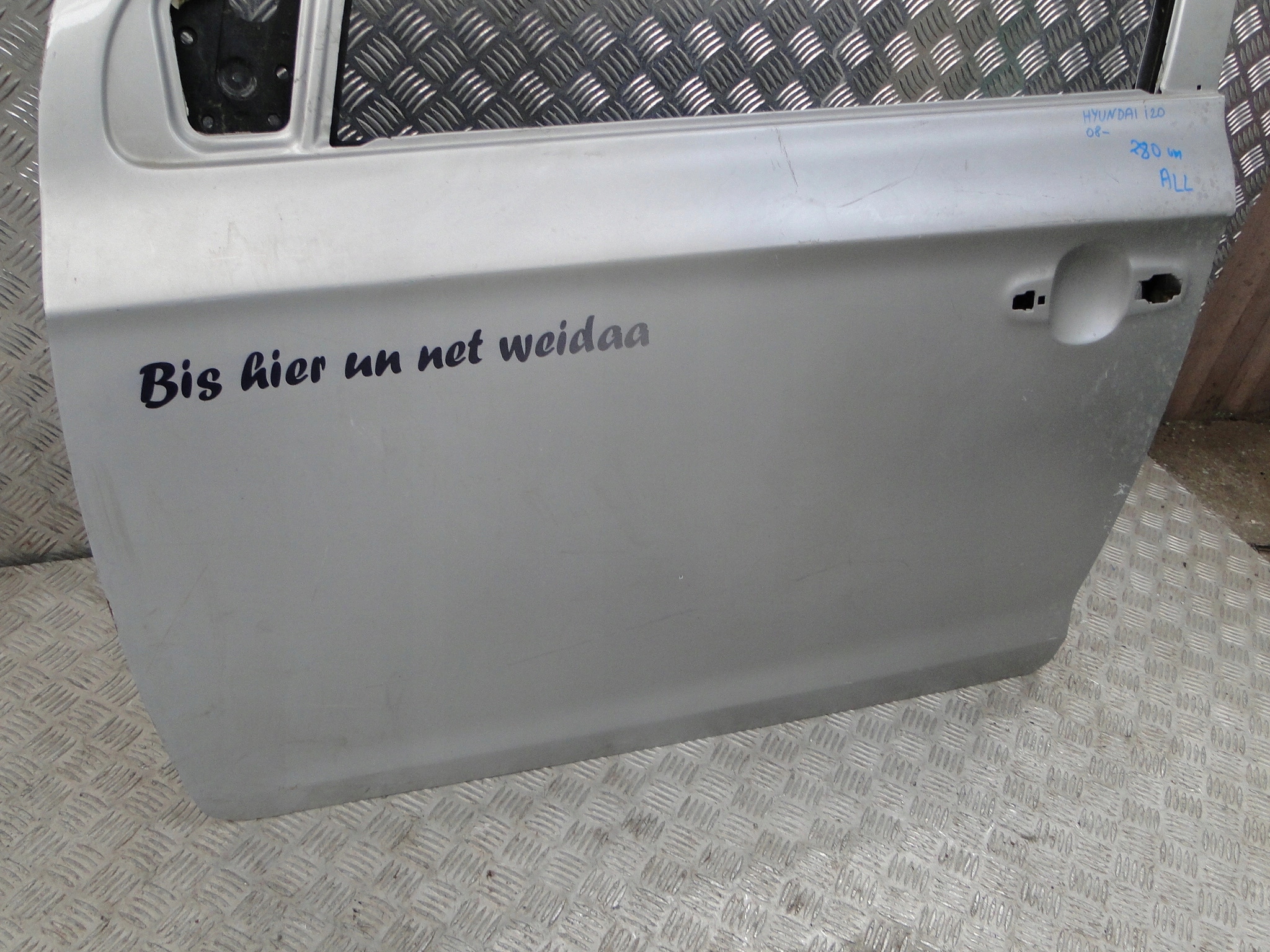 Left Front Door Hyundai I20 2010 image 4