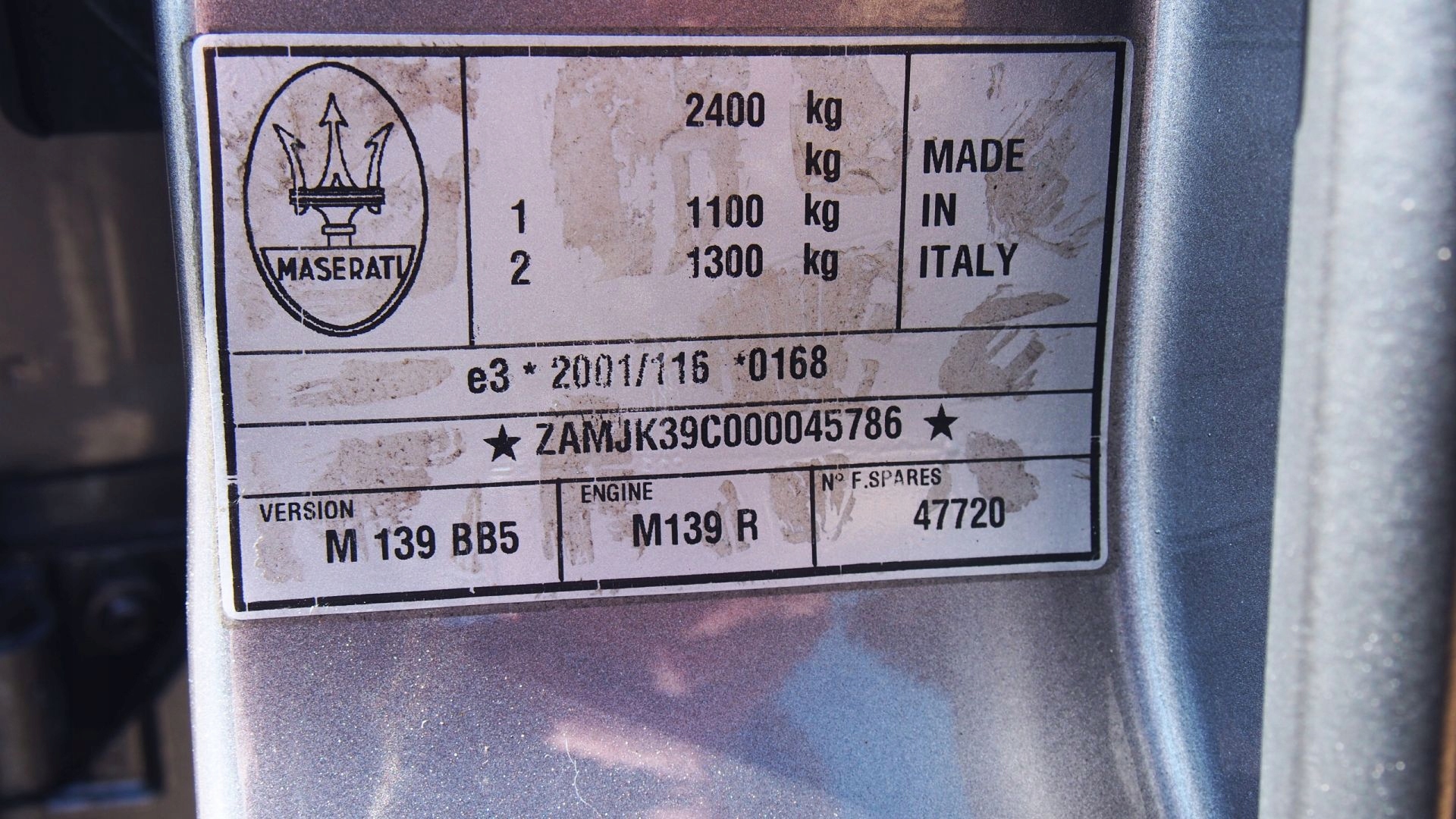 Parafuso de Braço Oscilante Dianteiro 124mm Maserati 3206581 image 4