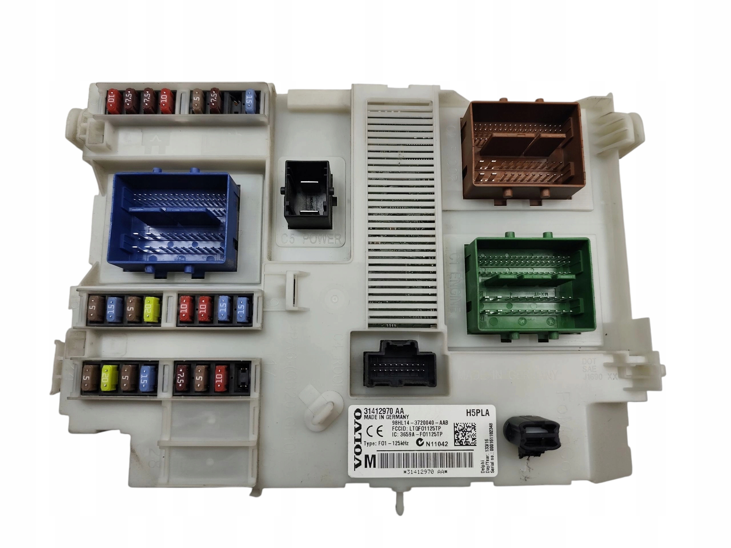 Caixa de Fusíveis Módulo BSI Volvo V60 I XC60 I 31412970 image 2
