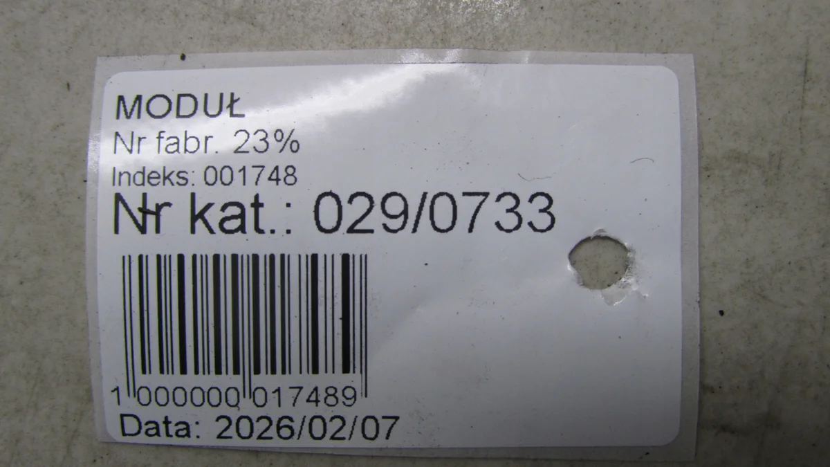 Renault Trafic Vivaro III Akkumoduuli 0733 image 3