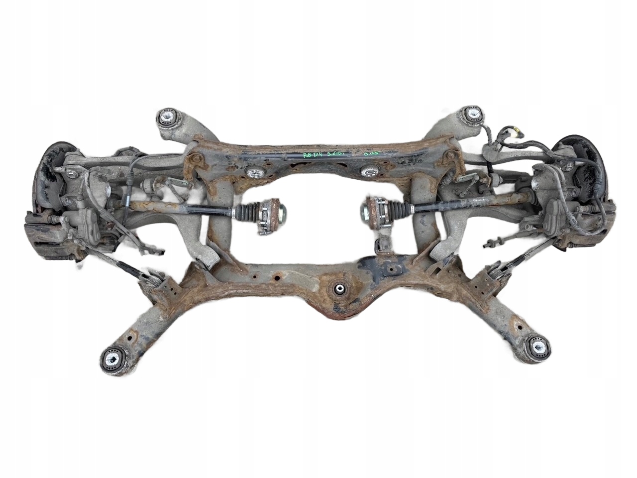 AUDI A8 D4 3.0 TDI Suspension arrière triangle complet image 2