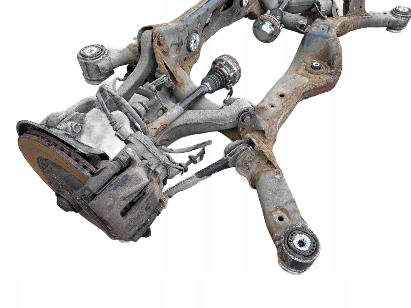 AUDI A8 D4 3.0 TDI Suspension arrière triangle complet image 8