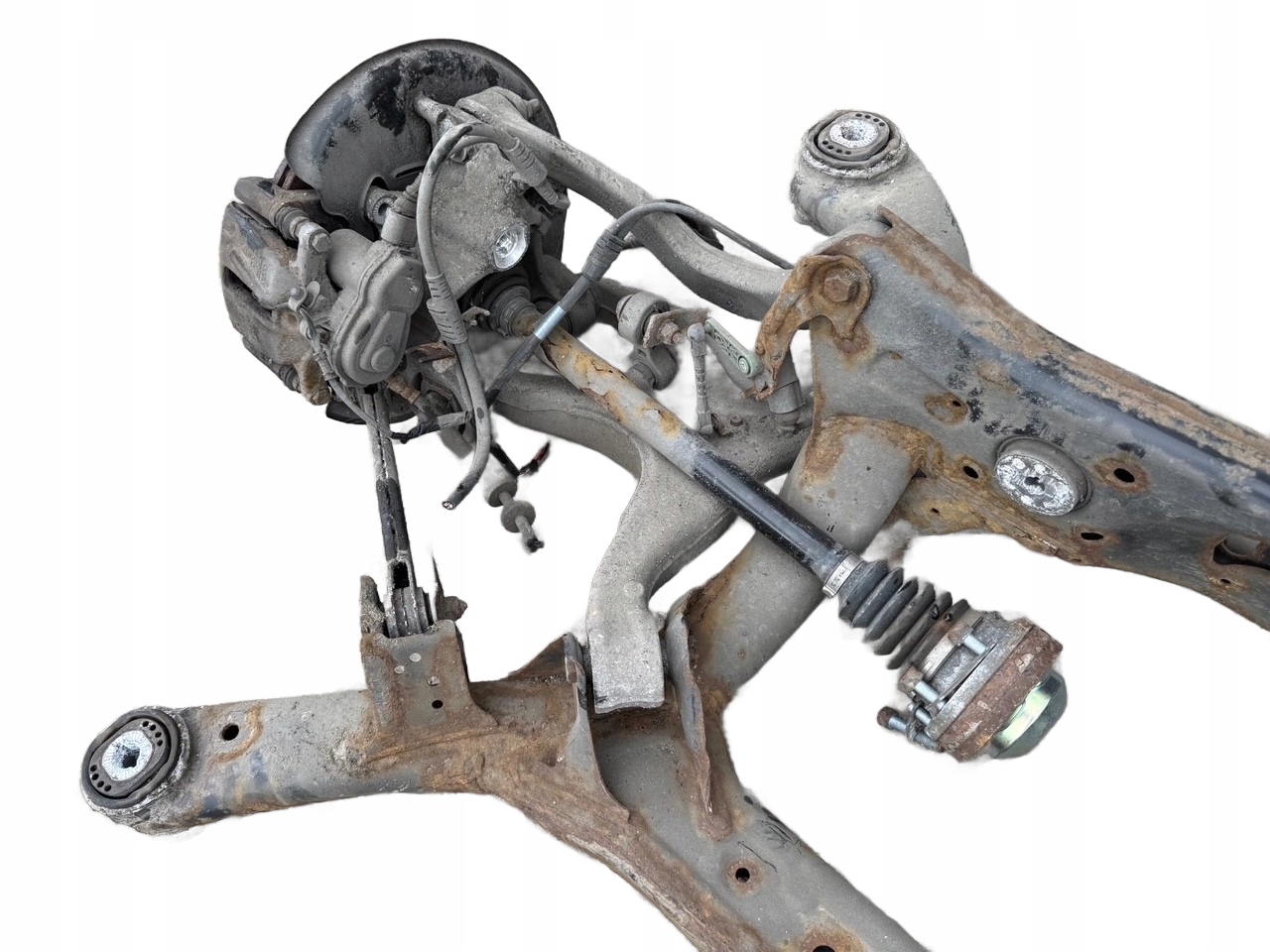 AUDI A8 D4 3.0 TDI Suspension arrière triangle complet image 9