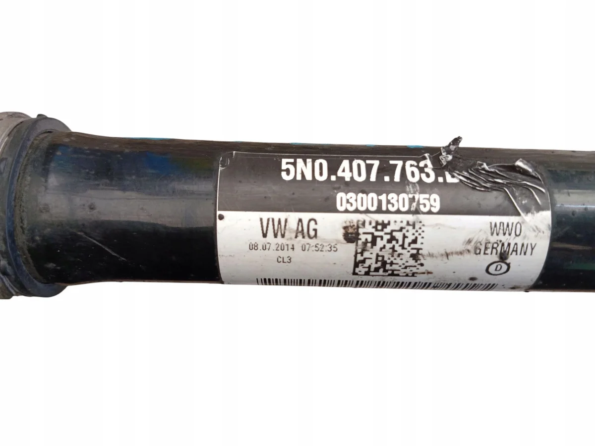 Drive Shaft Left VW Tiguan I 5N0407763D MM_5N0407763D