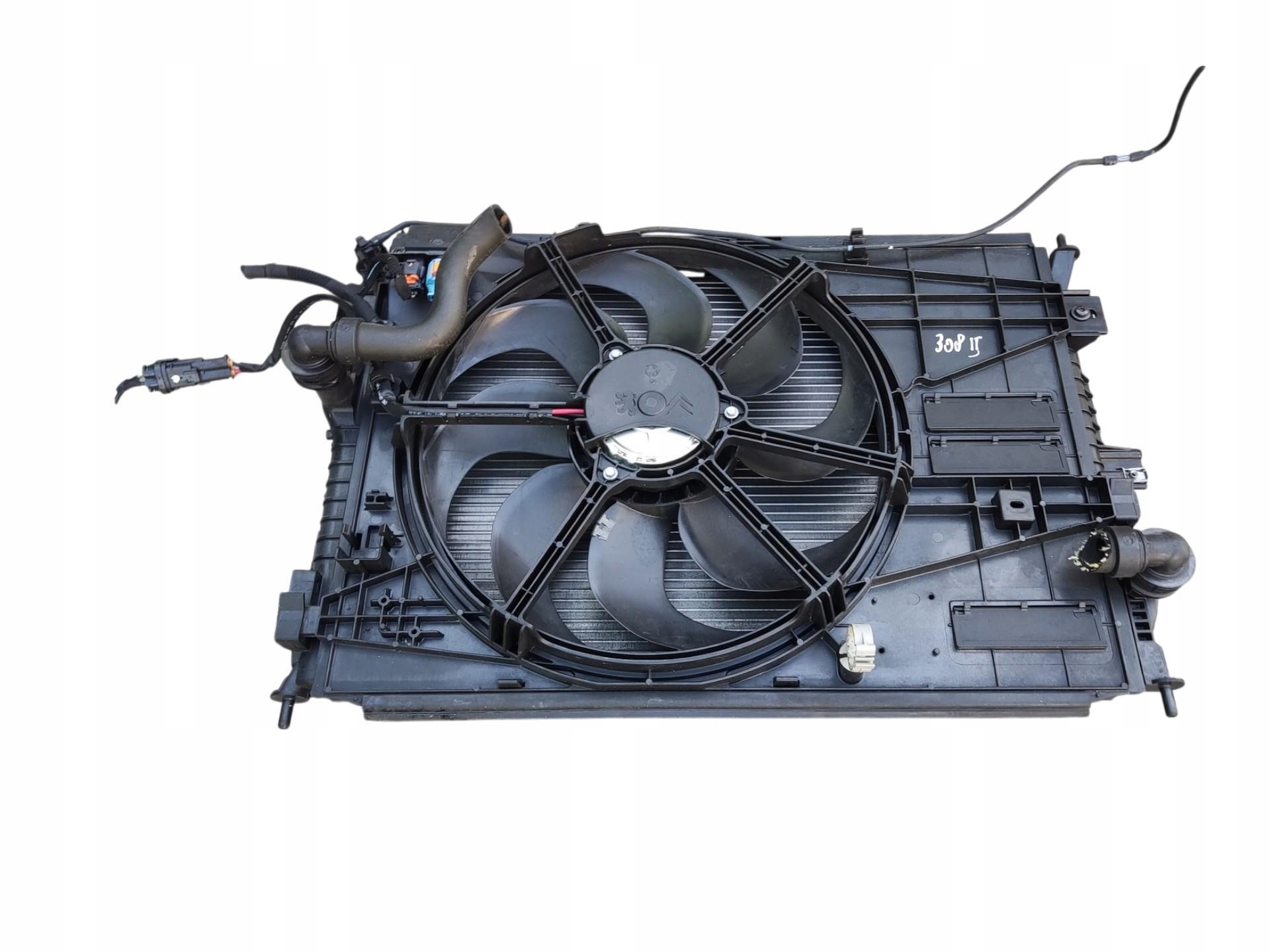 Set radiateur ventilateur Peugeot 308 II T9 1.2 THP 2013-2017 image 2