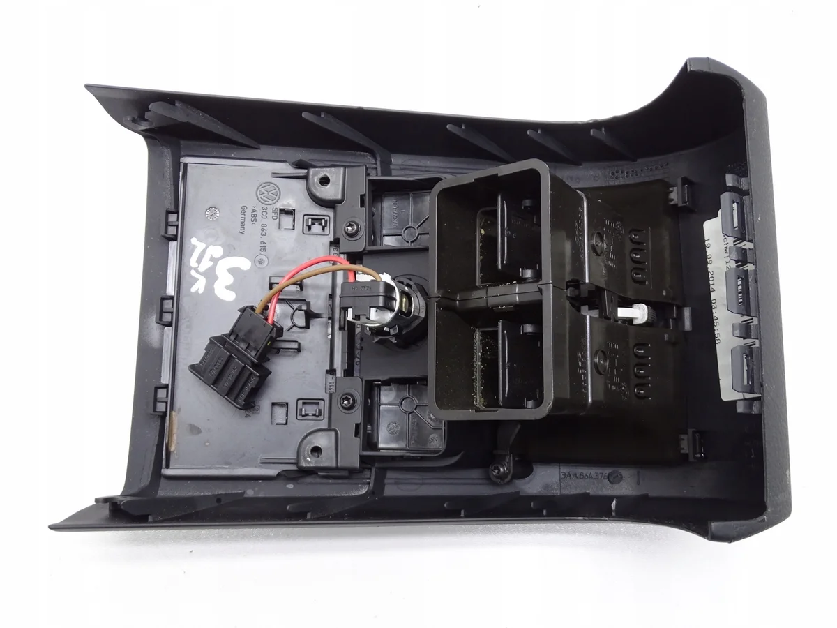 VW Passat CC B7 middenconsole ventilatie image 6