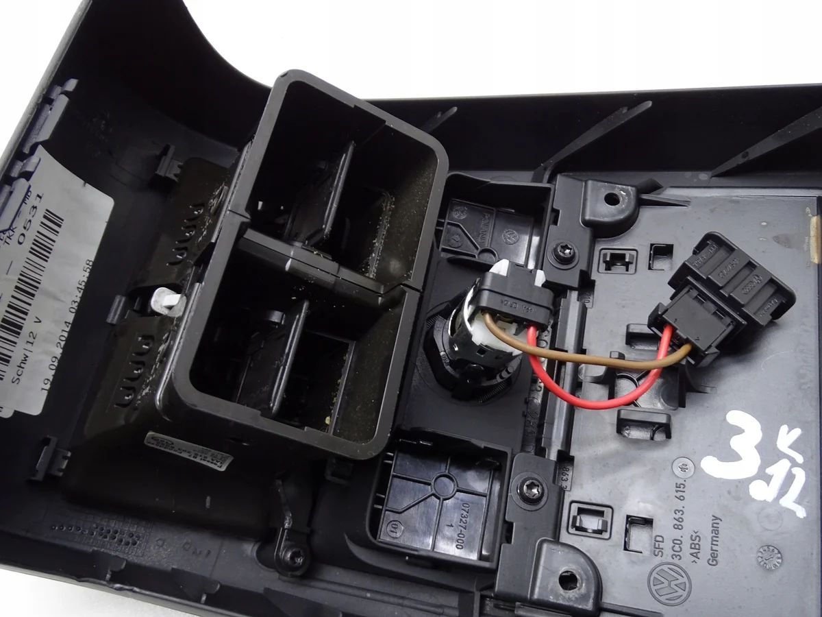 VW Passat CC B7 middenconsole ventilatie image 9