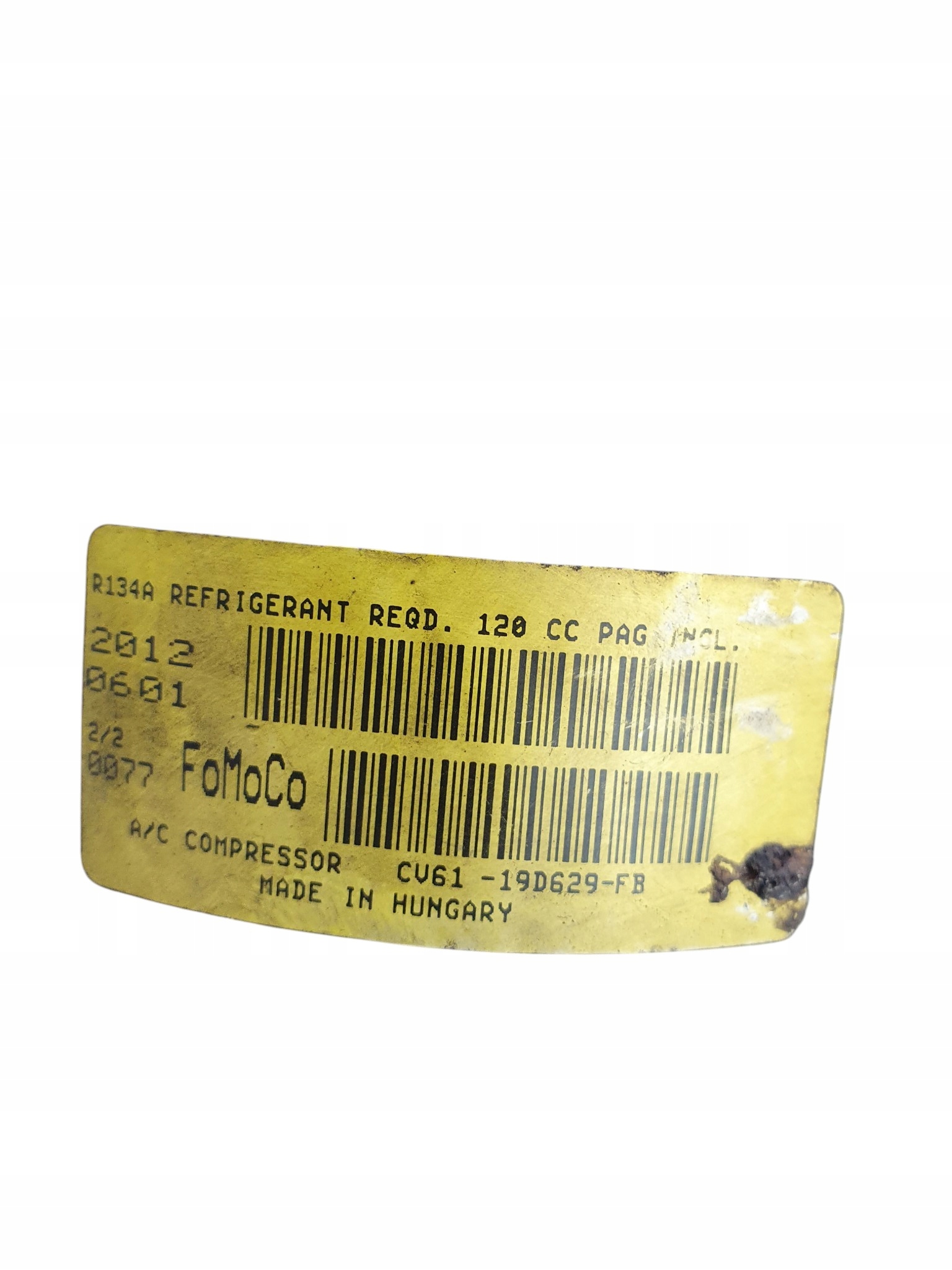 Klimakompressor Ford Focus III 1.0 EcoBoost CV61-19D629-FB image 7