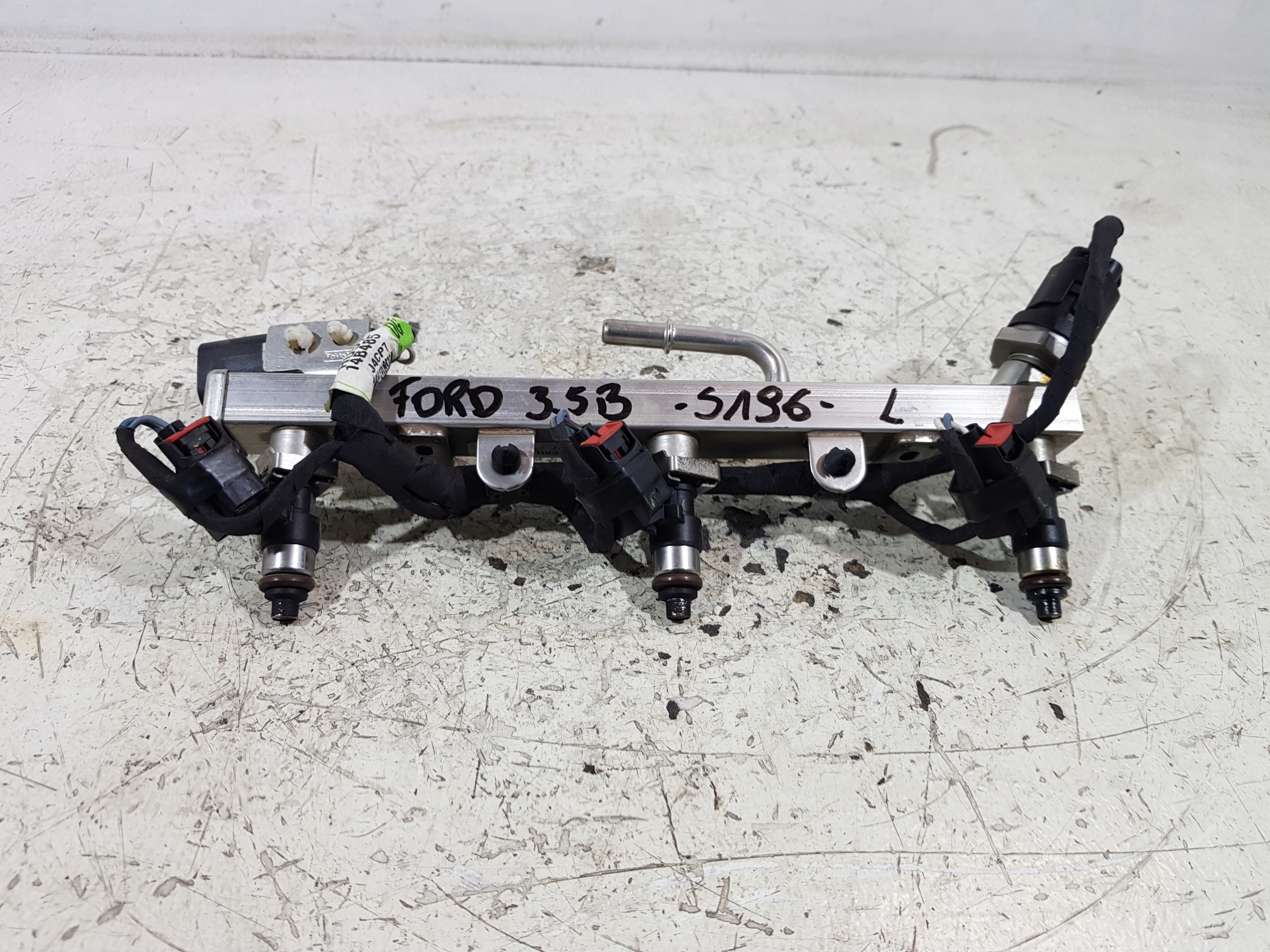 Left Fuel Rail Injectors HL3E-9H487-DC Ford F150 3.5 EcoBoost CEP1 RFF