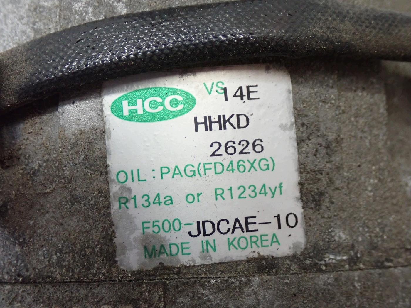 Compressor AC F500-JDCAE-10 para Hyundai i30 II 1.4 image 5