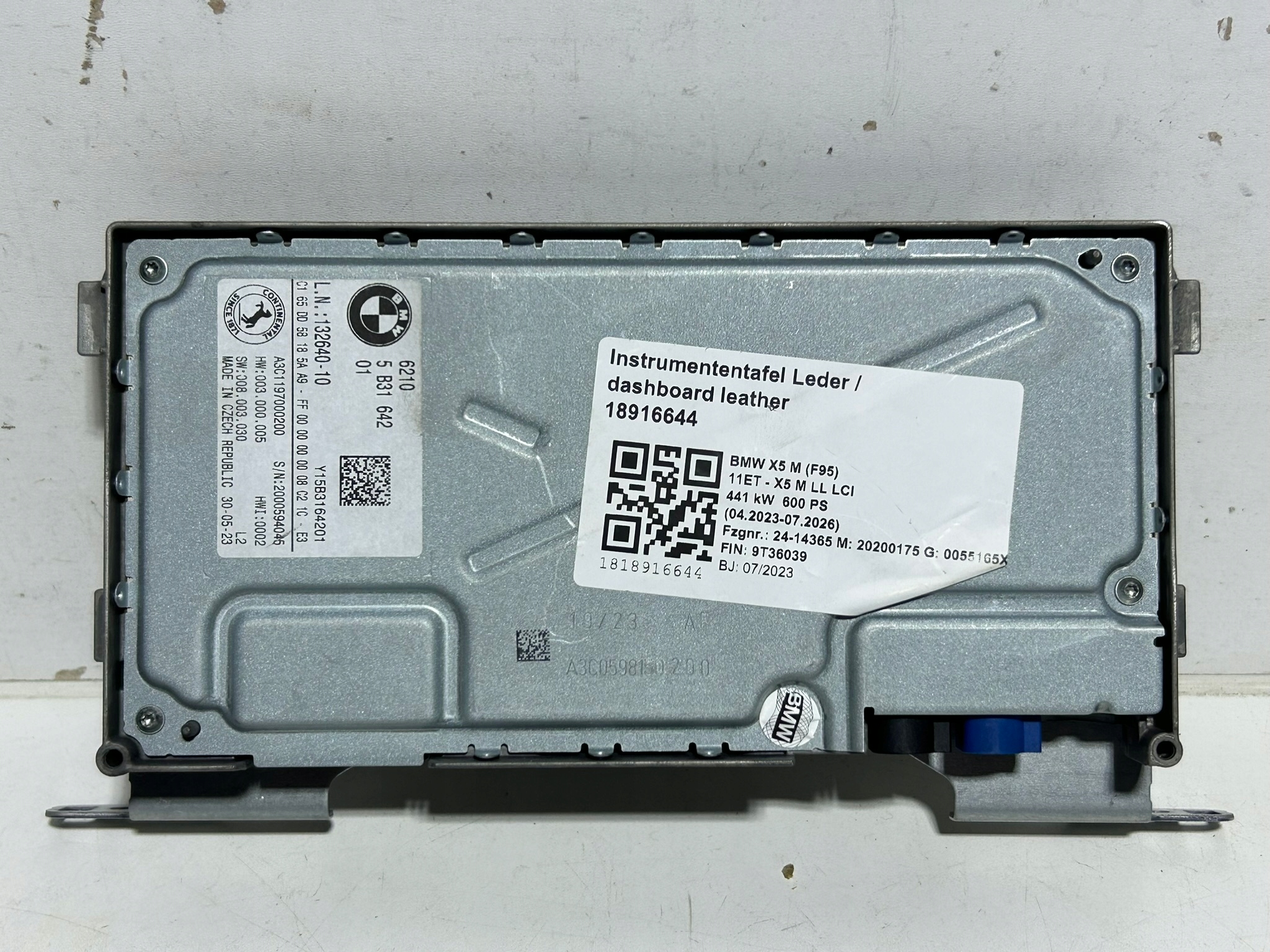Módulo Controlador Contador BMW X5M G42 G20 G70 iX G05 G06 G07 LCI 5B31642 image 2