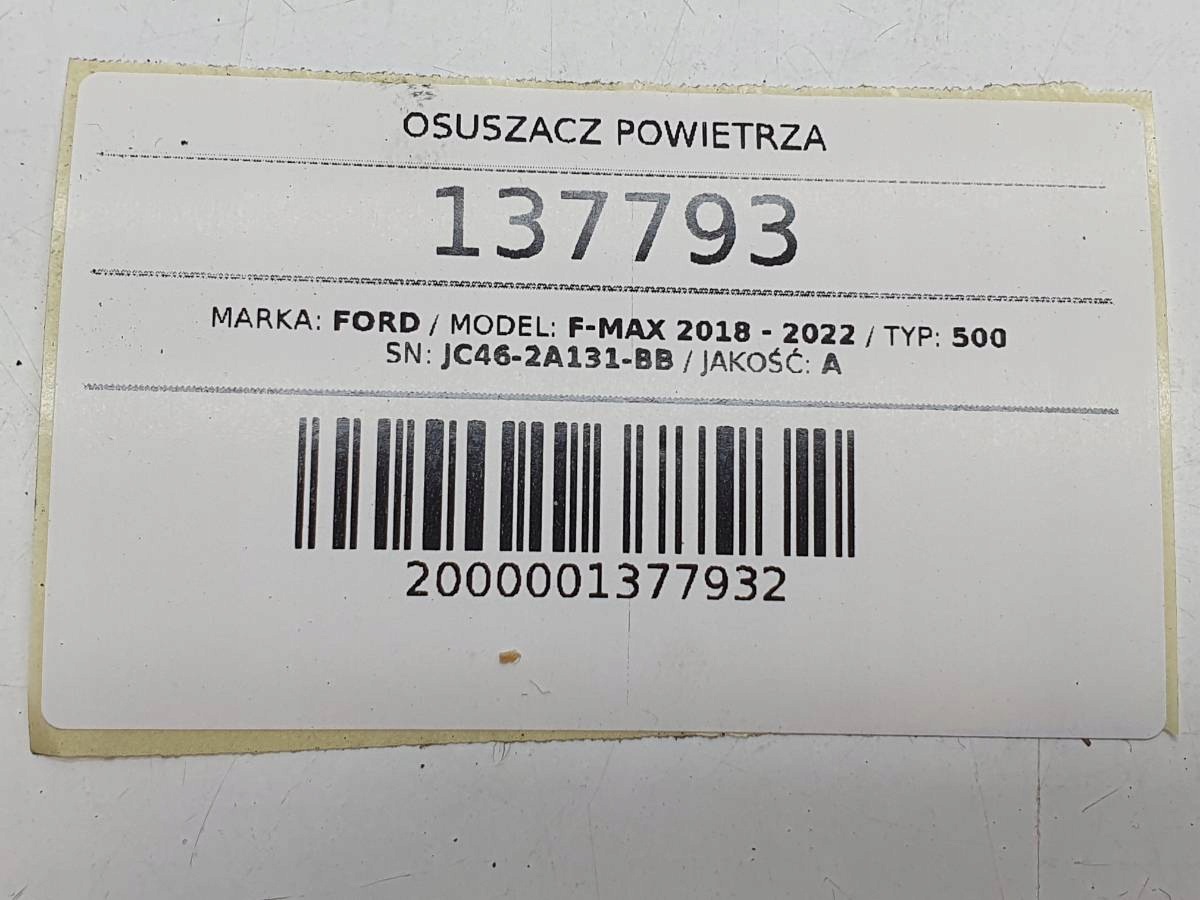 Válvula secadora de aire Ford F-MAX 500 Euro 6 JC46-2A131-BB image 7