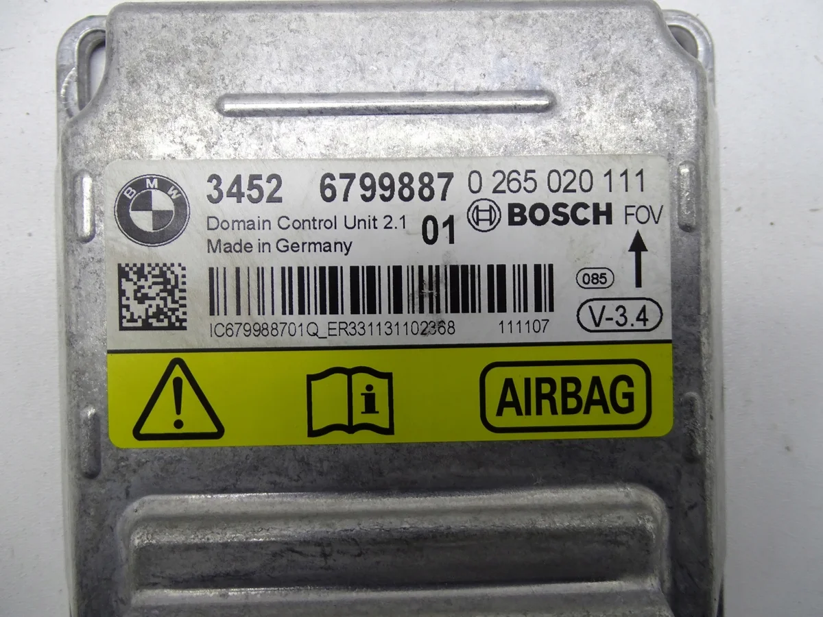 Módulo Sensor Airbag BMW F10 F11 6799887 image 9