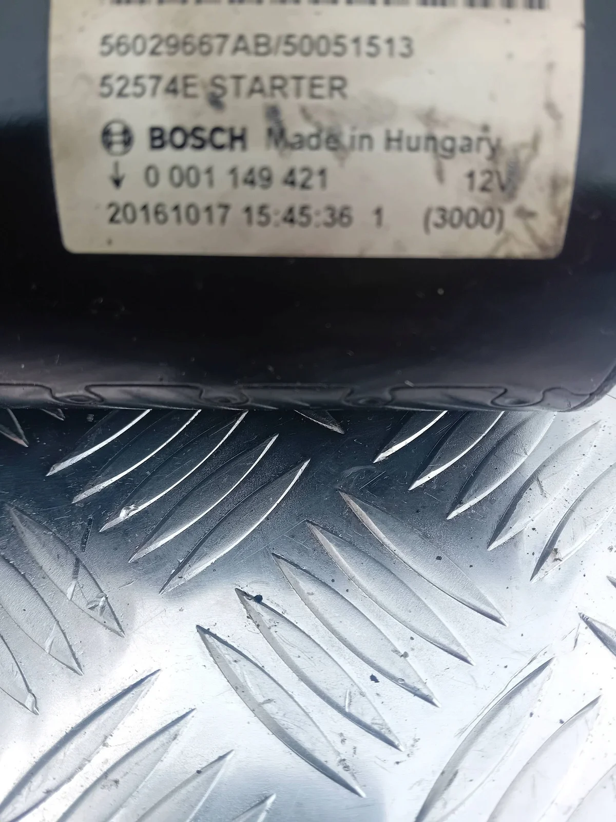 Starttimoottori Jeep WK2 3.0CRD 56028667AB