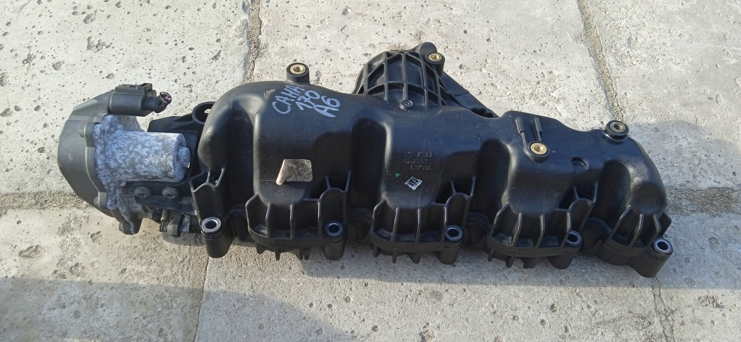 Audi A3 A4 A6 2.0 TDI CAH coletor de admissão atuador 03L129711AG 03L129086 image 2