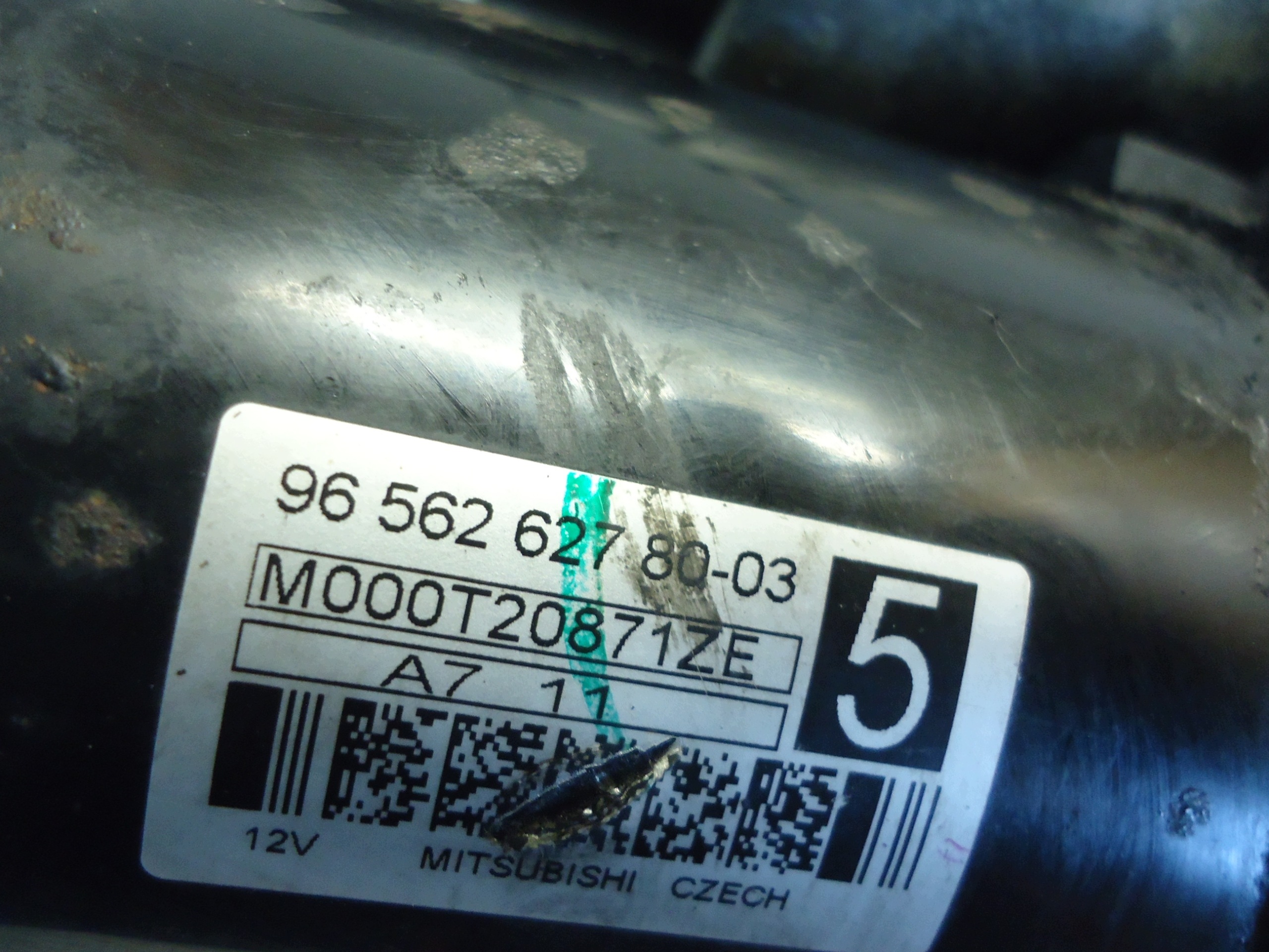 Starter Peugeot OE 9656262780 image 3