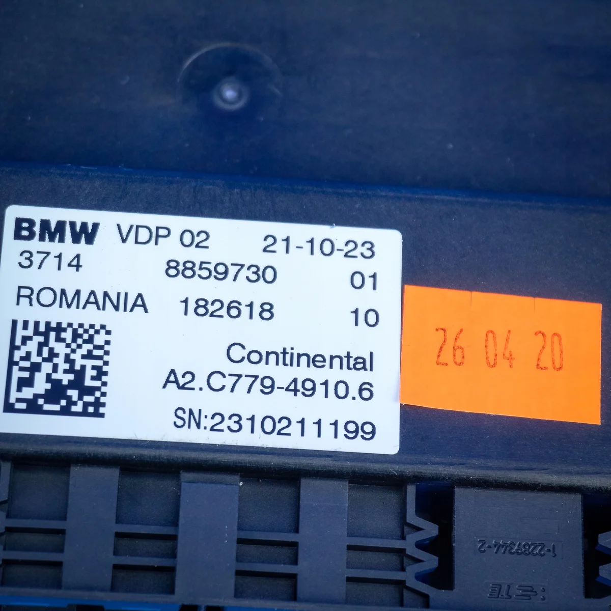 BMW X5 G05 Steuergerät Fahrwerk 37148859730 image 4