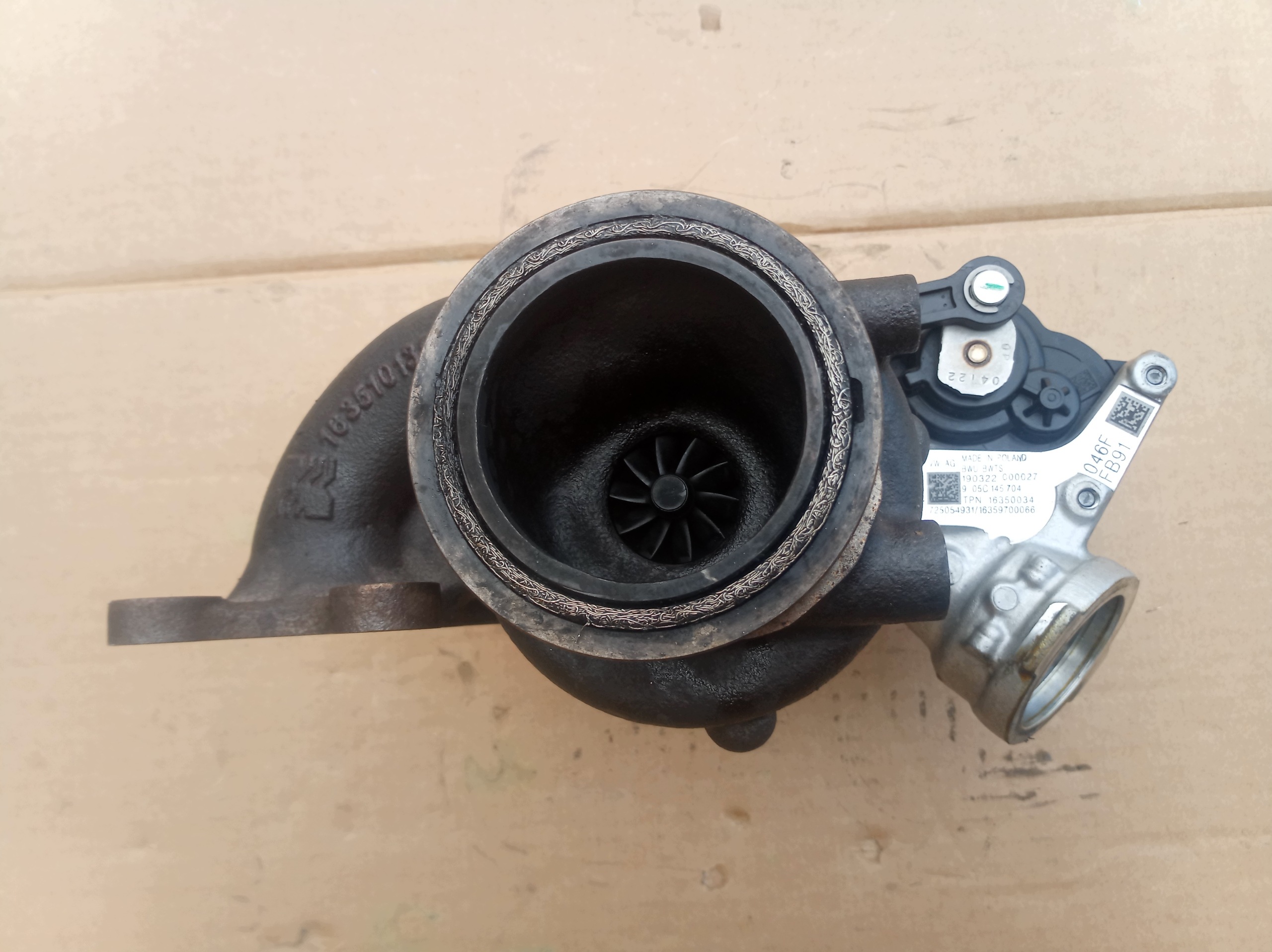 Turbo VW T-Roc (A11) 1.0L 85kW OEM 05C145704 image 4
