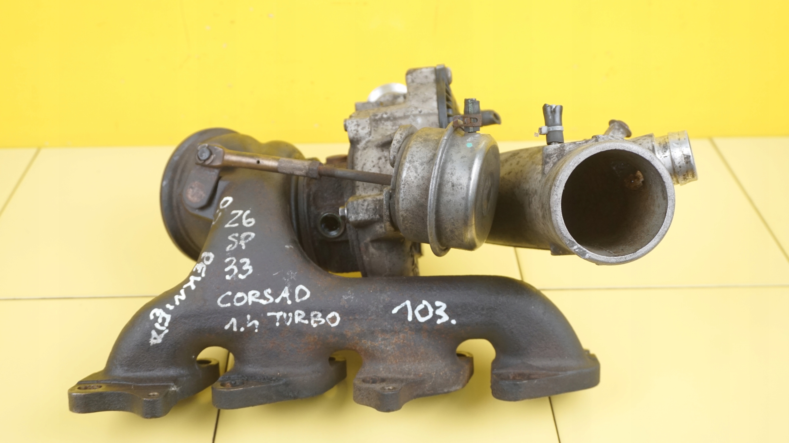 Turbiini Opel Corsa D 1.4 Turbo 120KM