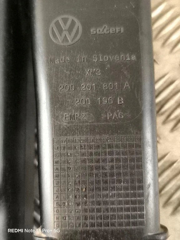 Actief koolstoffilter VW Audi Skoda Seat 2Q0201801A image 3