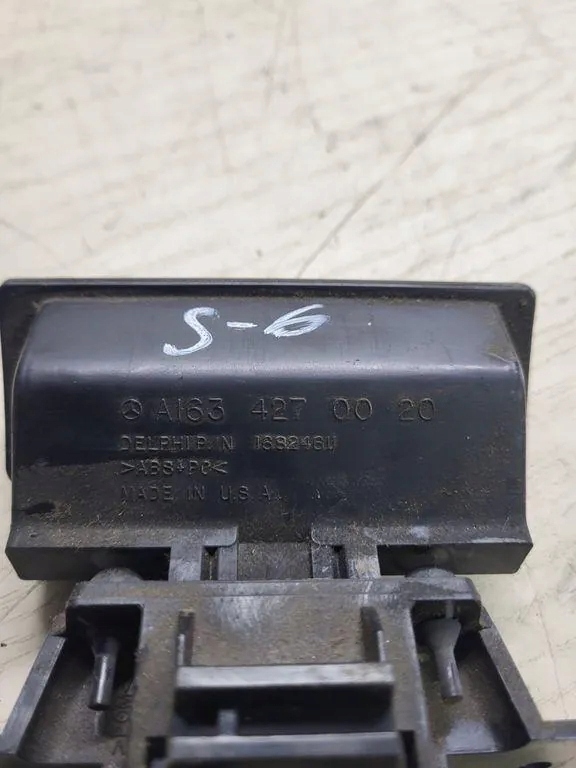 Handbremshebel MERCEDES-BENZ M (W163) 168246M Benzin 3.2L 255kW image 3