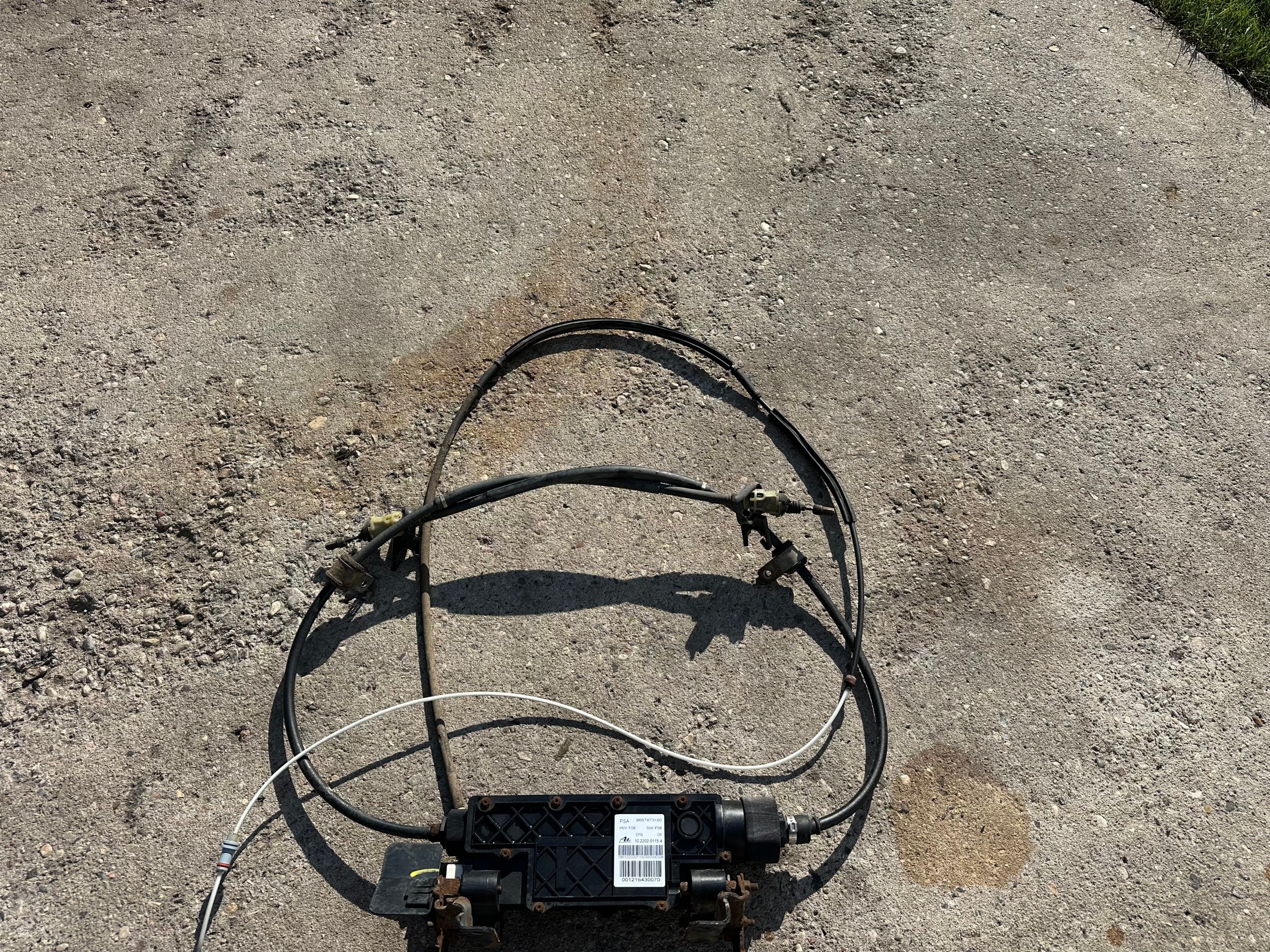 Sähköinen seisontajarru Citroen C5 III X7 9687473180