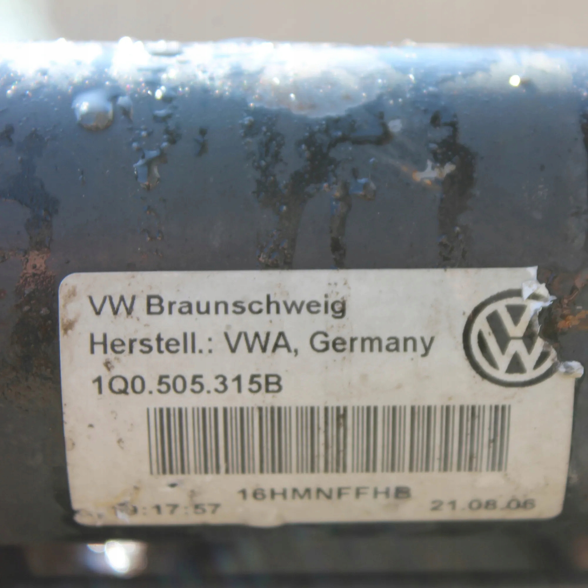 Hinterachse VW EOS 1Q0505315B 2.0L 103kW 2008 image 9